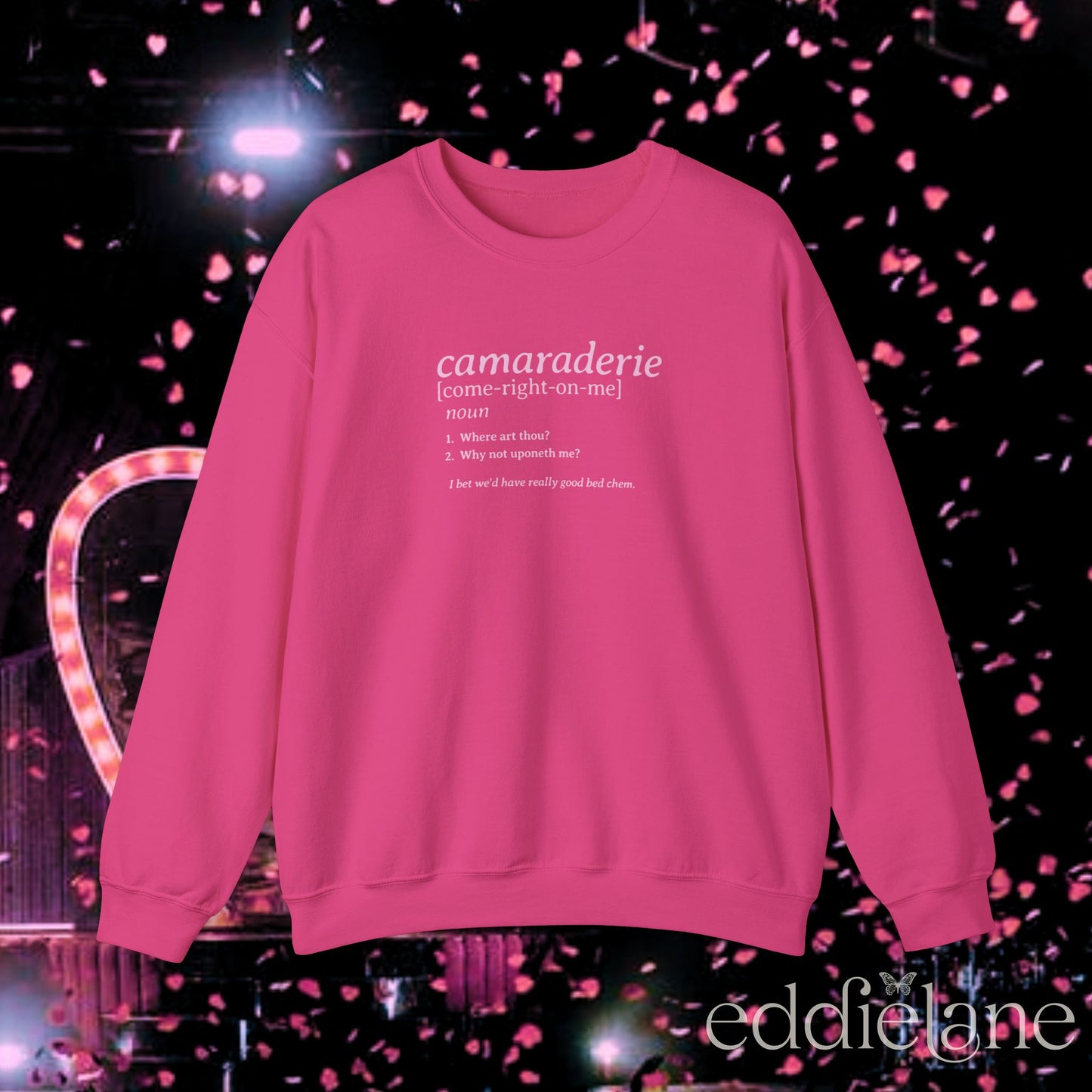 The Camaraderie Definition Crewneck Sweatshirt