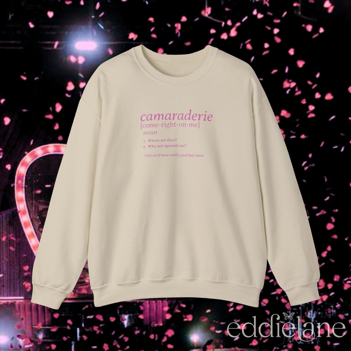 The Camaraderie Definition Crewneck Sweatshirt