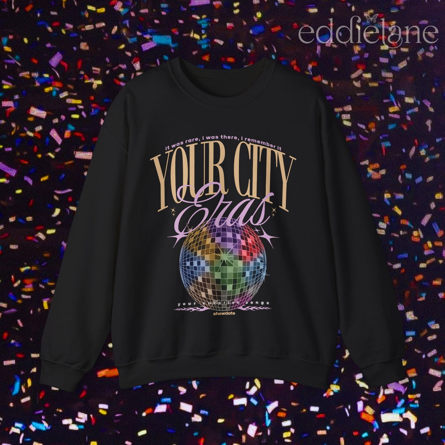 The Personalized Mirrorball Era Sweatshirt