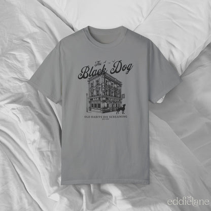 The Vintage Black Dog Tee