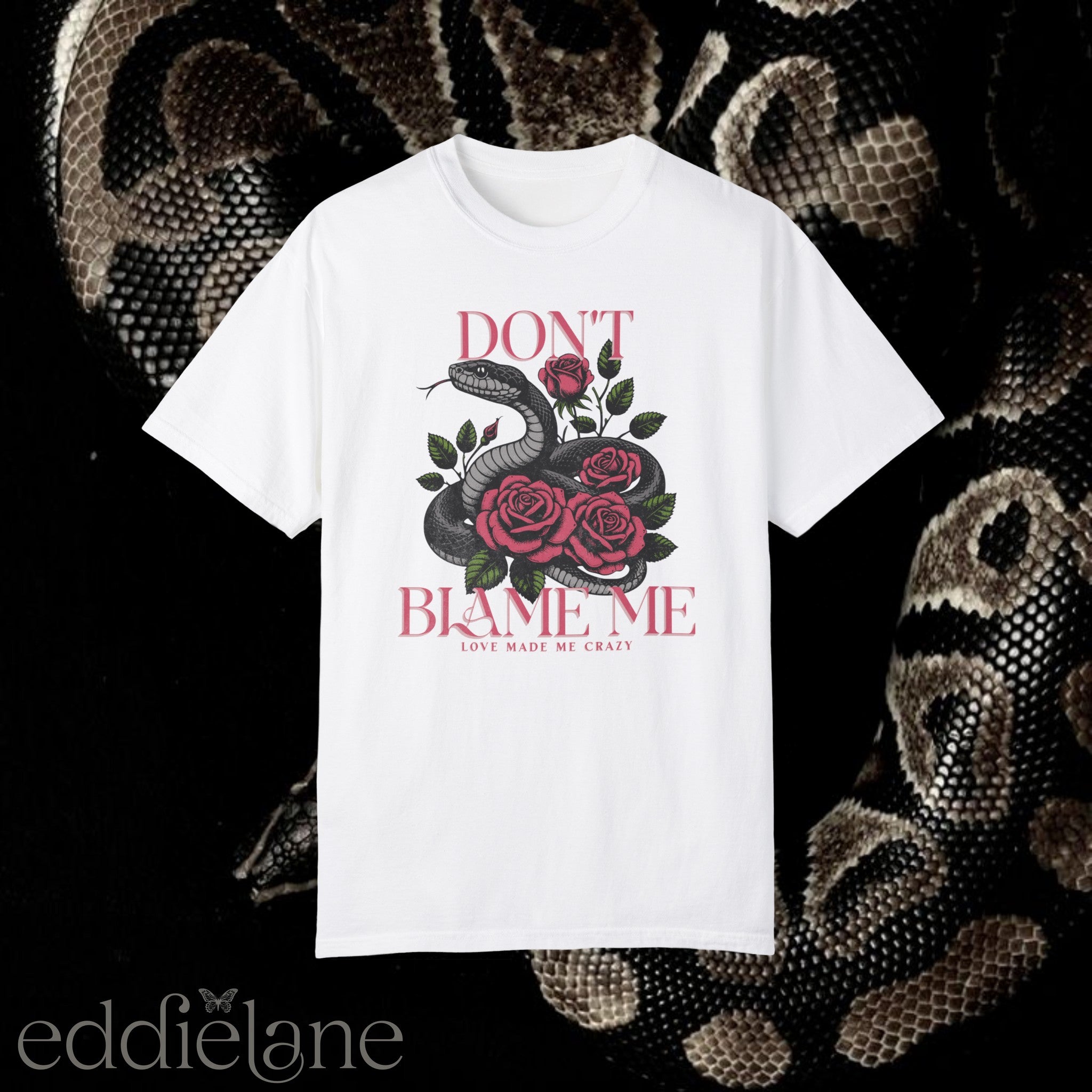 The Snake In The Roses Tee