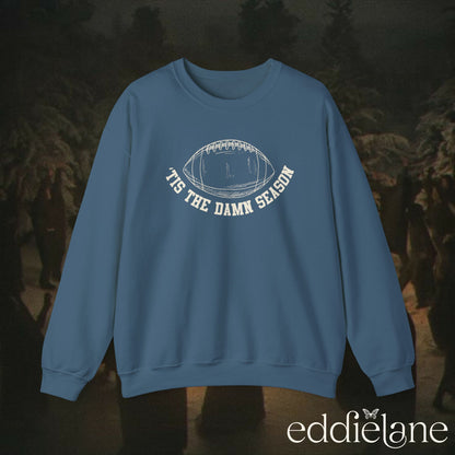 The Simple 'Tis The Damn Football Season Crewneck Sweatshirt