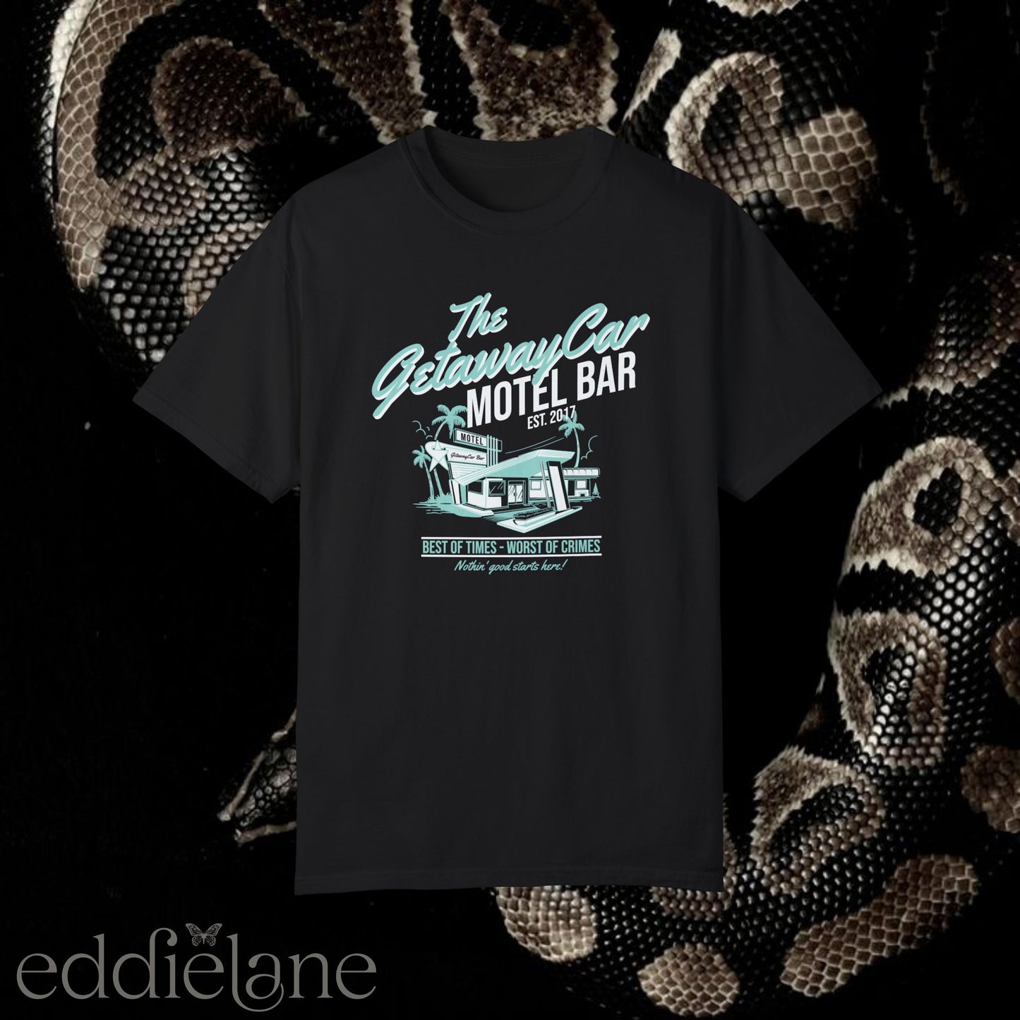 The Getaway Car Motel Bar Tee