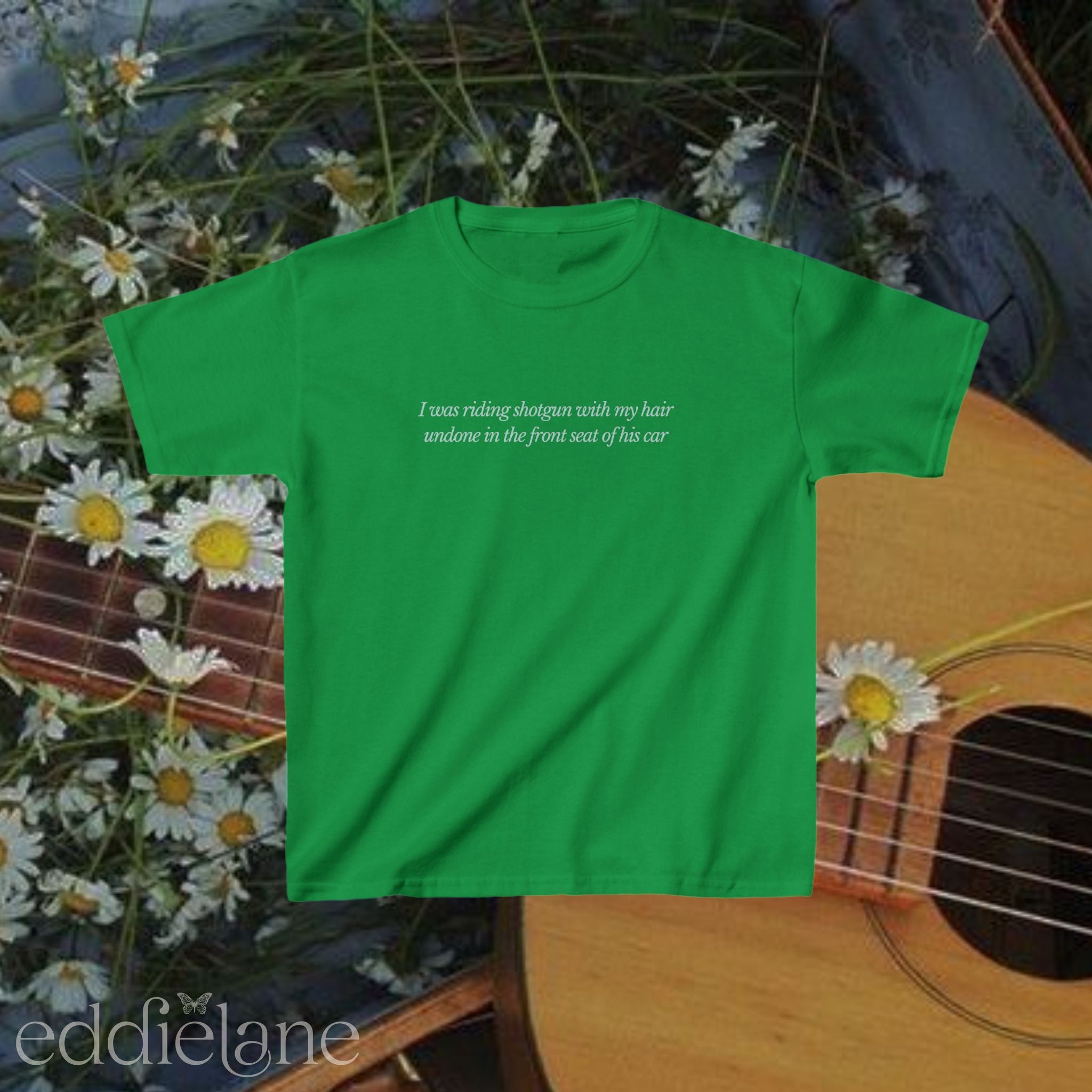 The Riding Shotgun Baby Tee