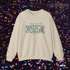 The Personalized Painted Flowers Sweatshirt