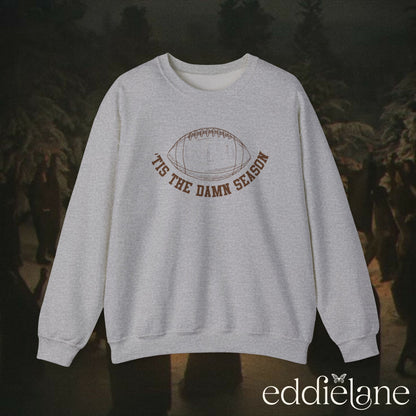 The Simple 'Tis The Damn Football Season Crewneck Sweatshirt