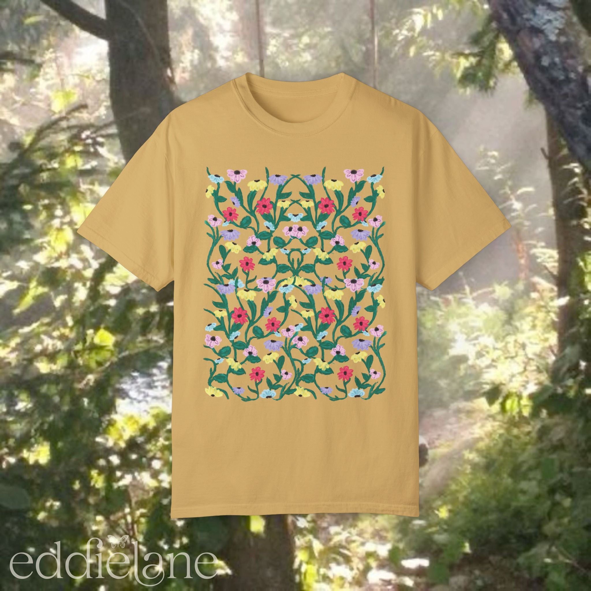 The Painted Flowers Tee