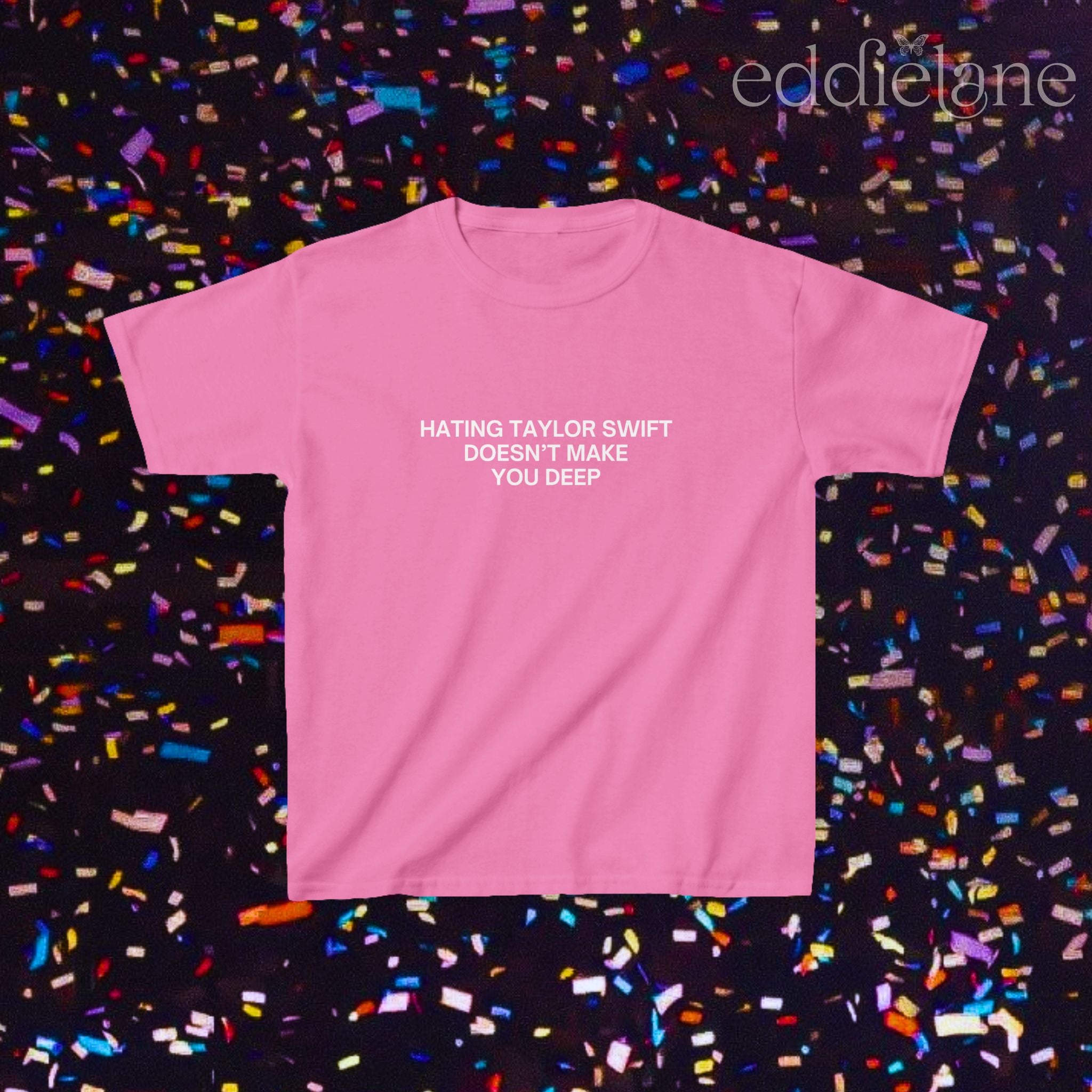 Hating Doesn't Make You Deep Baby Tee