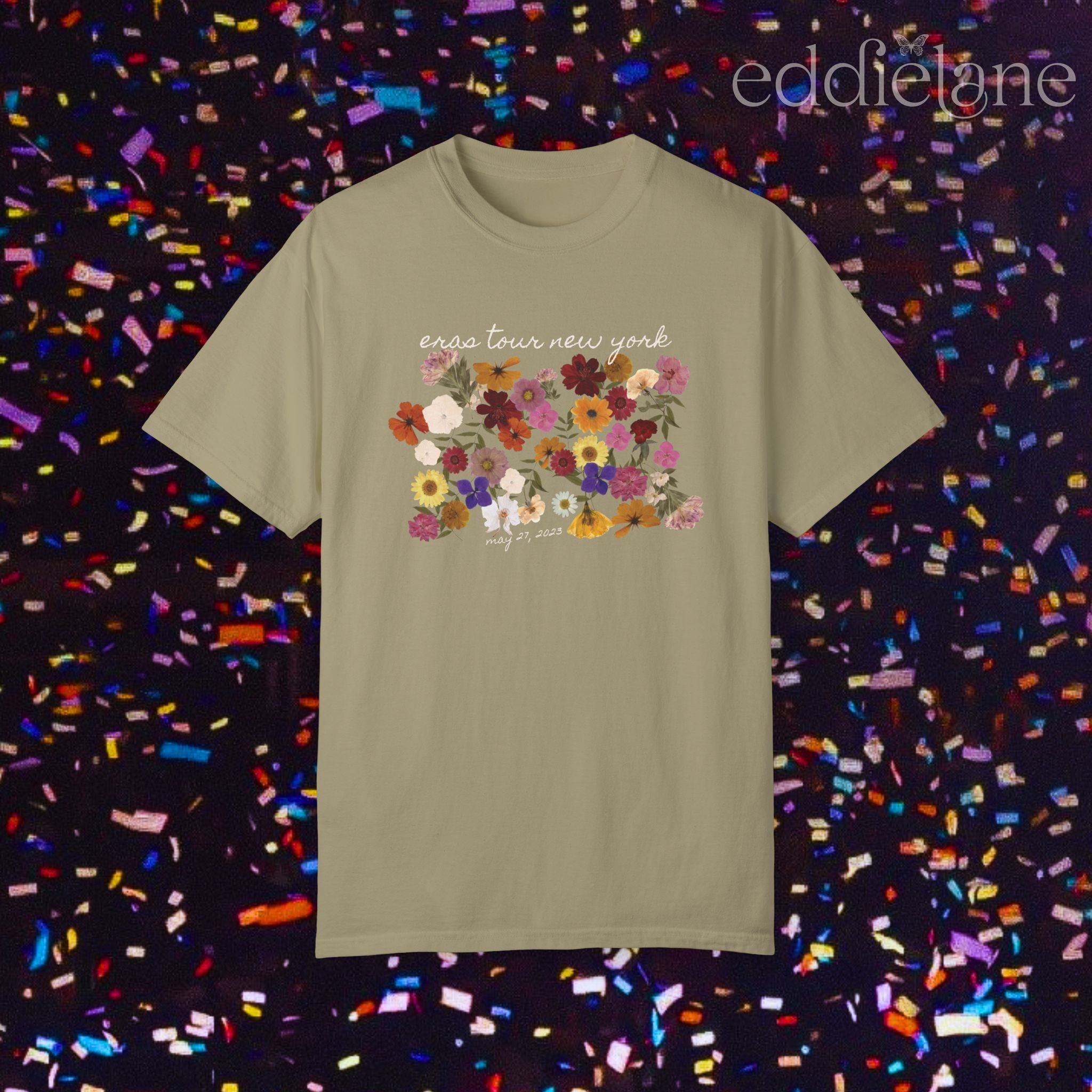 The Personalized Pressed Flowers Tee