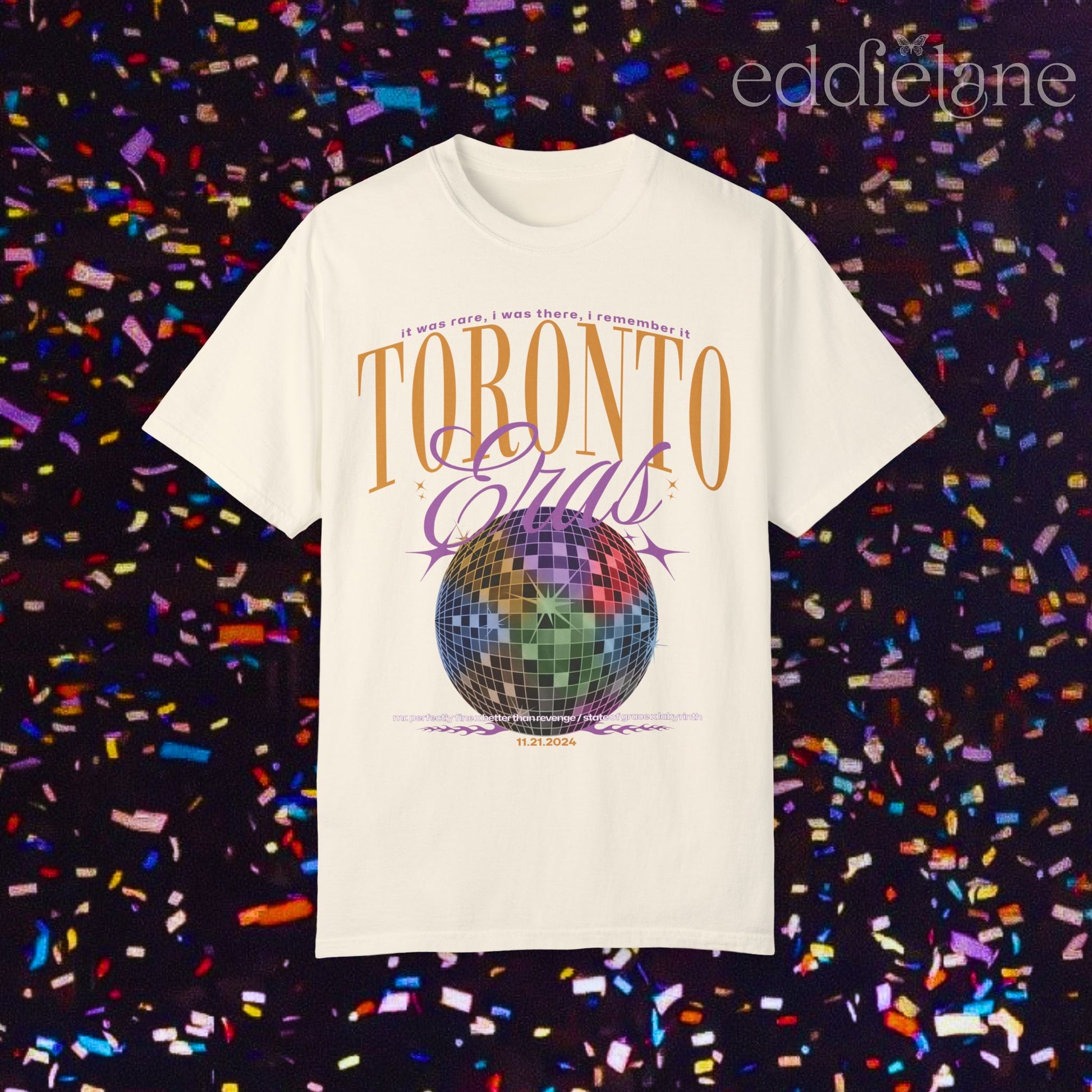 The Toronto Night 4 Mirrorball Era Tee