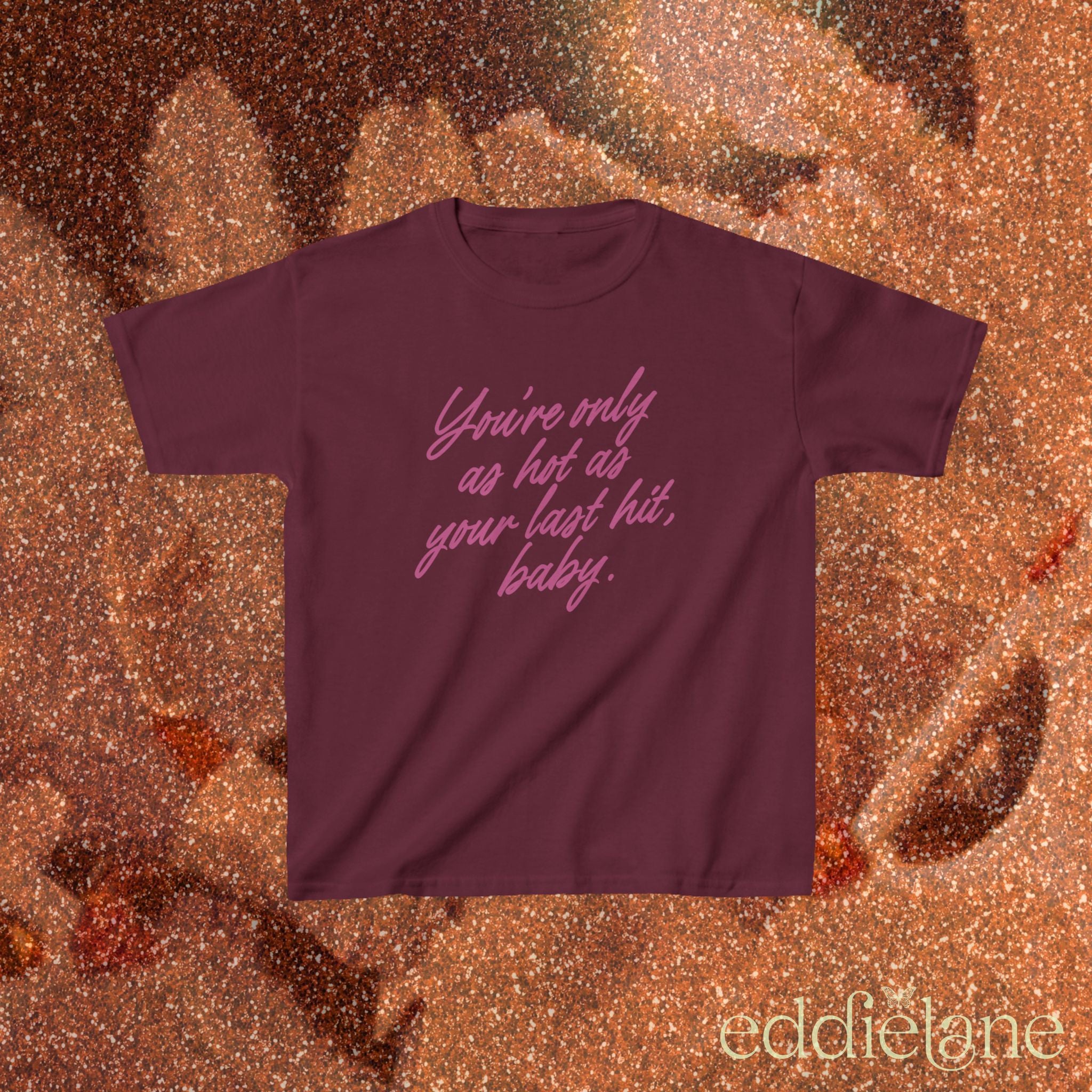 The Only As Hot Baby Tee