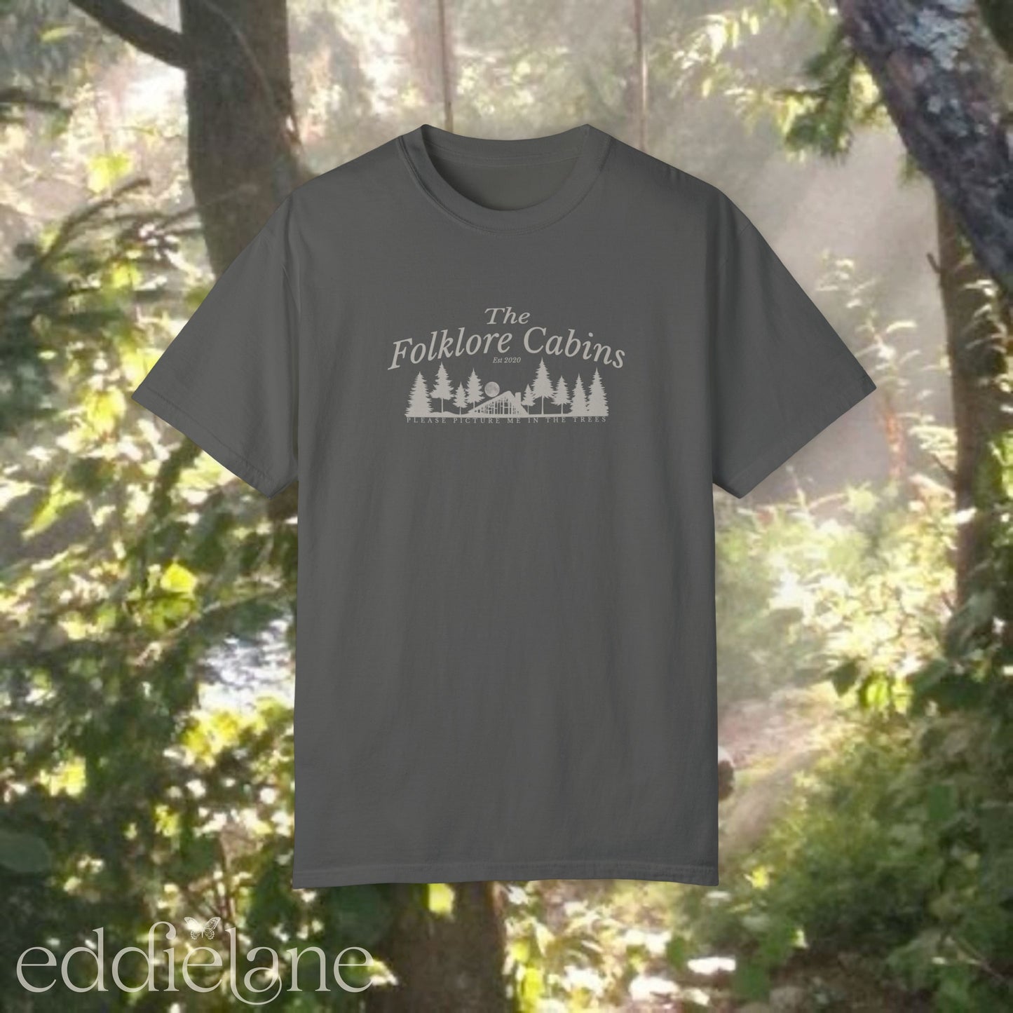 The Folklore Forest Cabin Tee