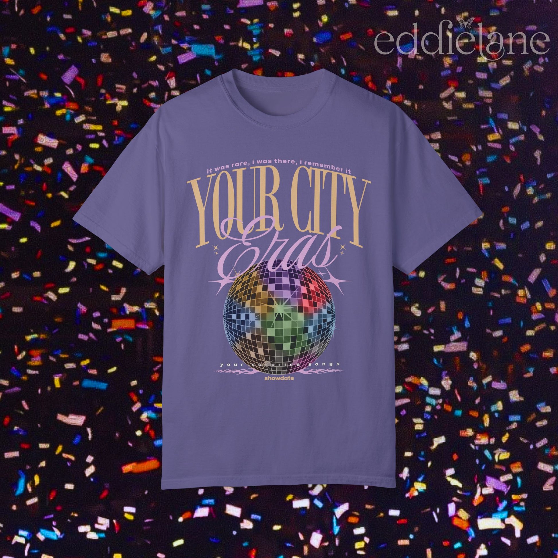 The Personalized Mirrorball Eras Tee