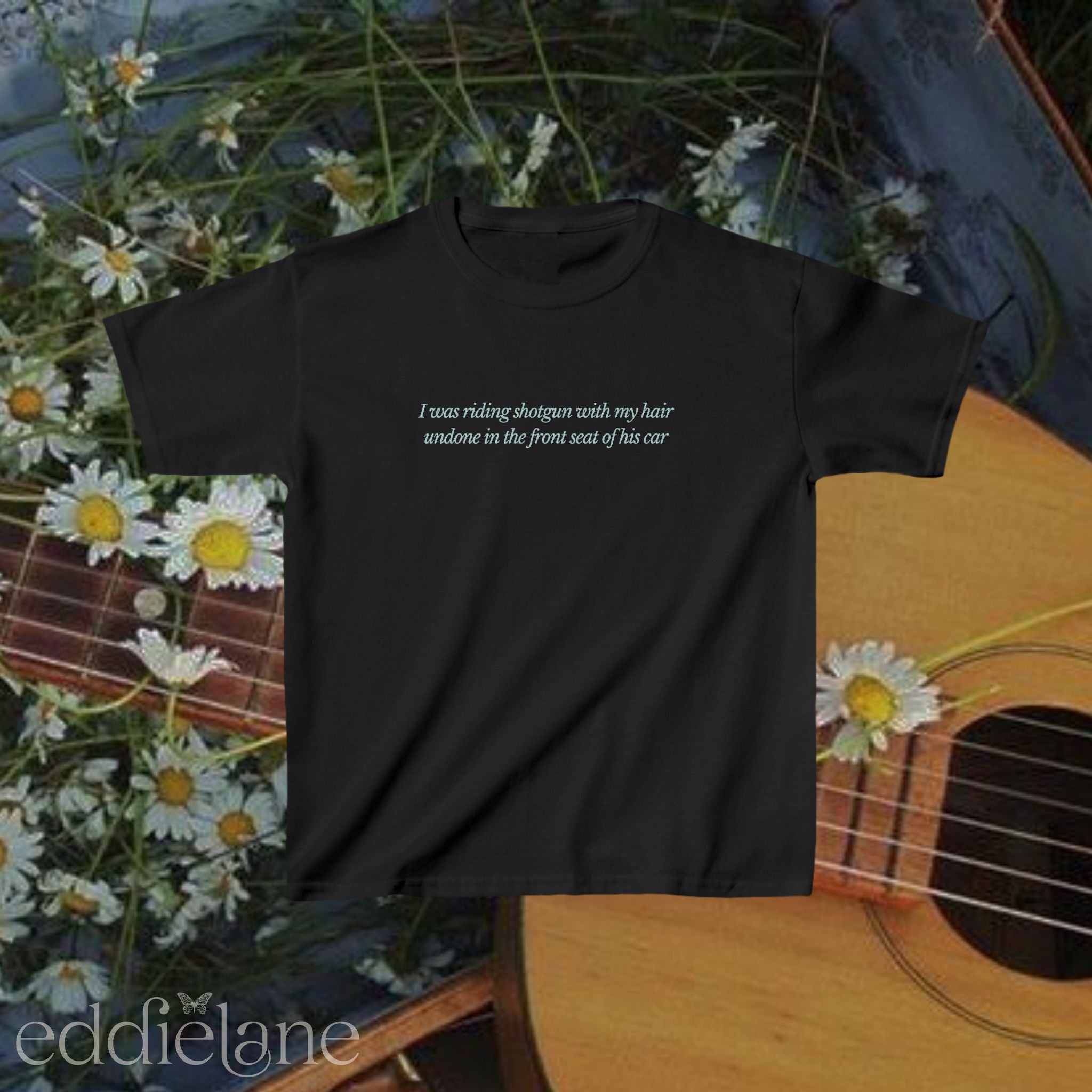 The Riding Shotgun Baby Tee