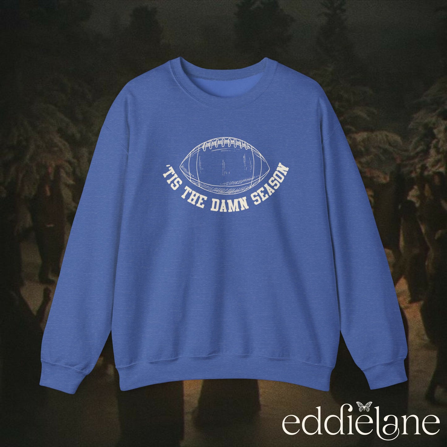 The Simple 'Tis The Damn Football Season Crewneck Sweatshirt