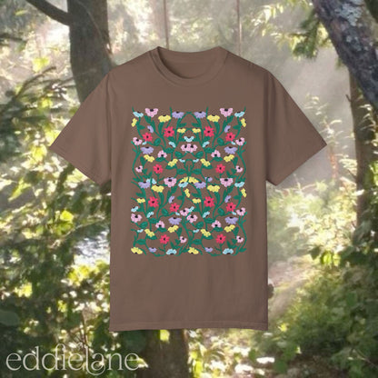 The Eras Piano Flowers Tee