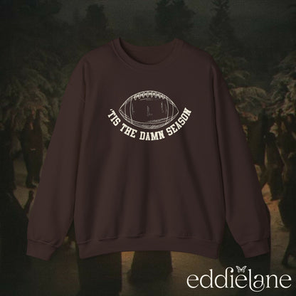 The Simple 'Tis The Damn Football Season Crewneck Sweatshirt