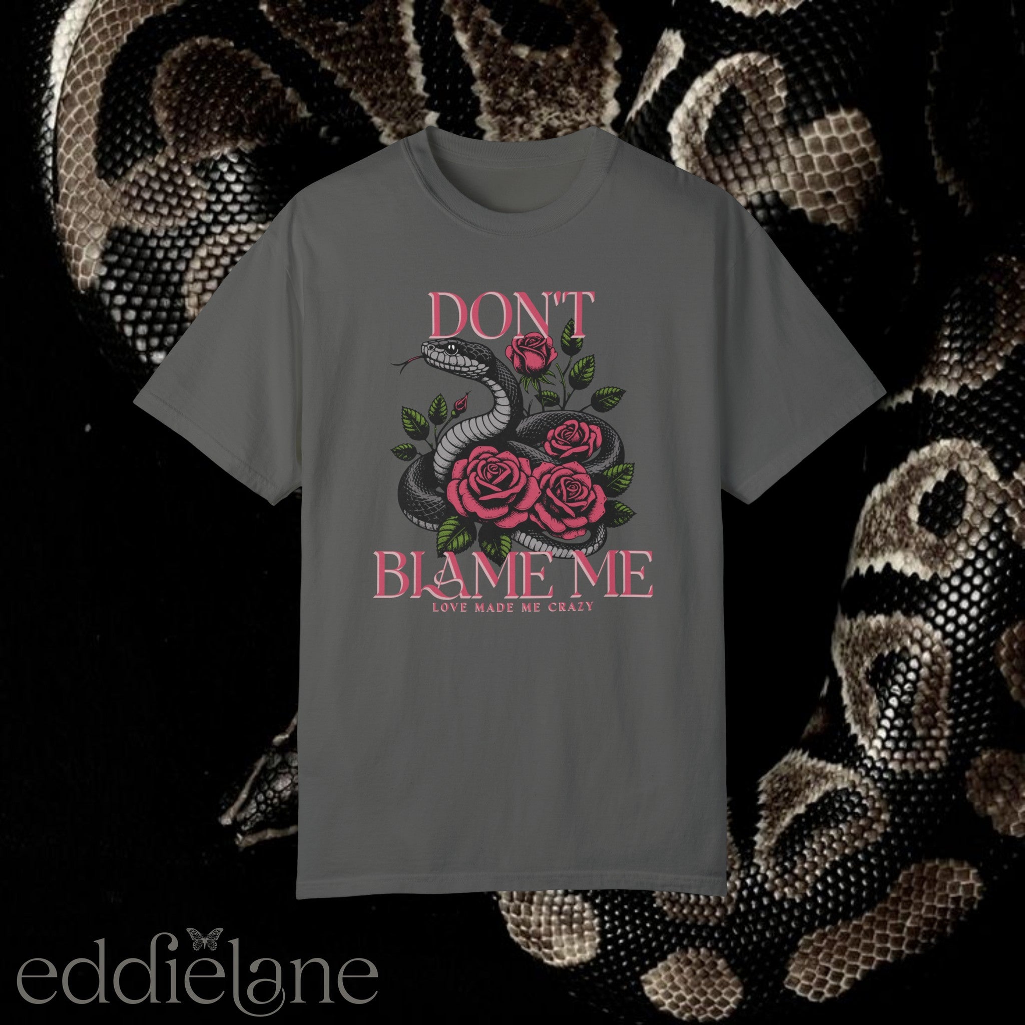 The Snake In The Roses Tee