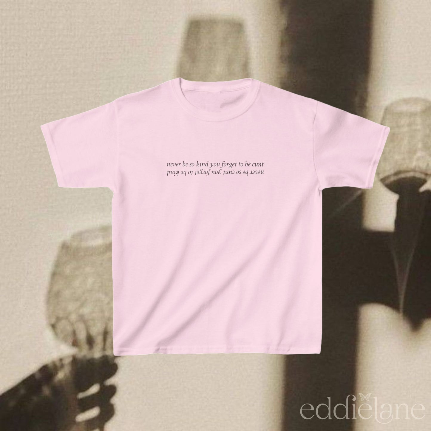 The Be Kind and Be Cunt Baby Tee