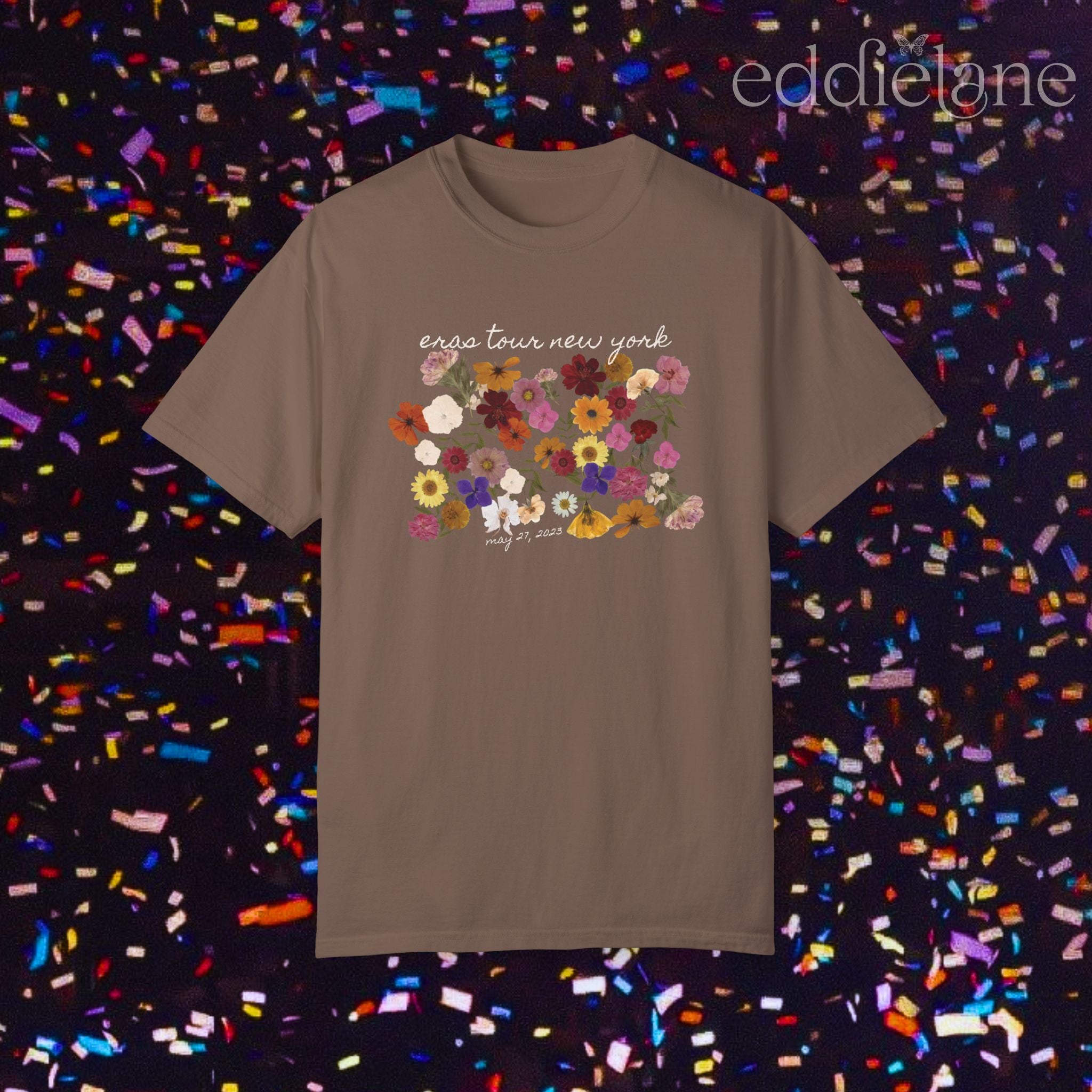 The Personalized Pressed Flowers Tee