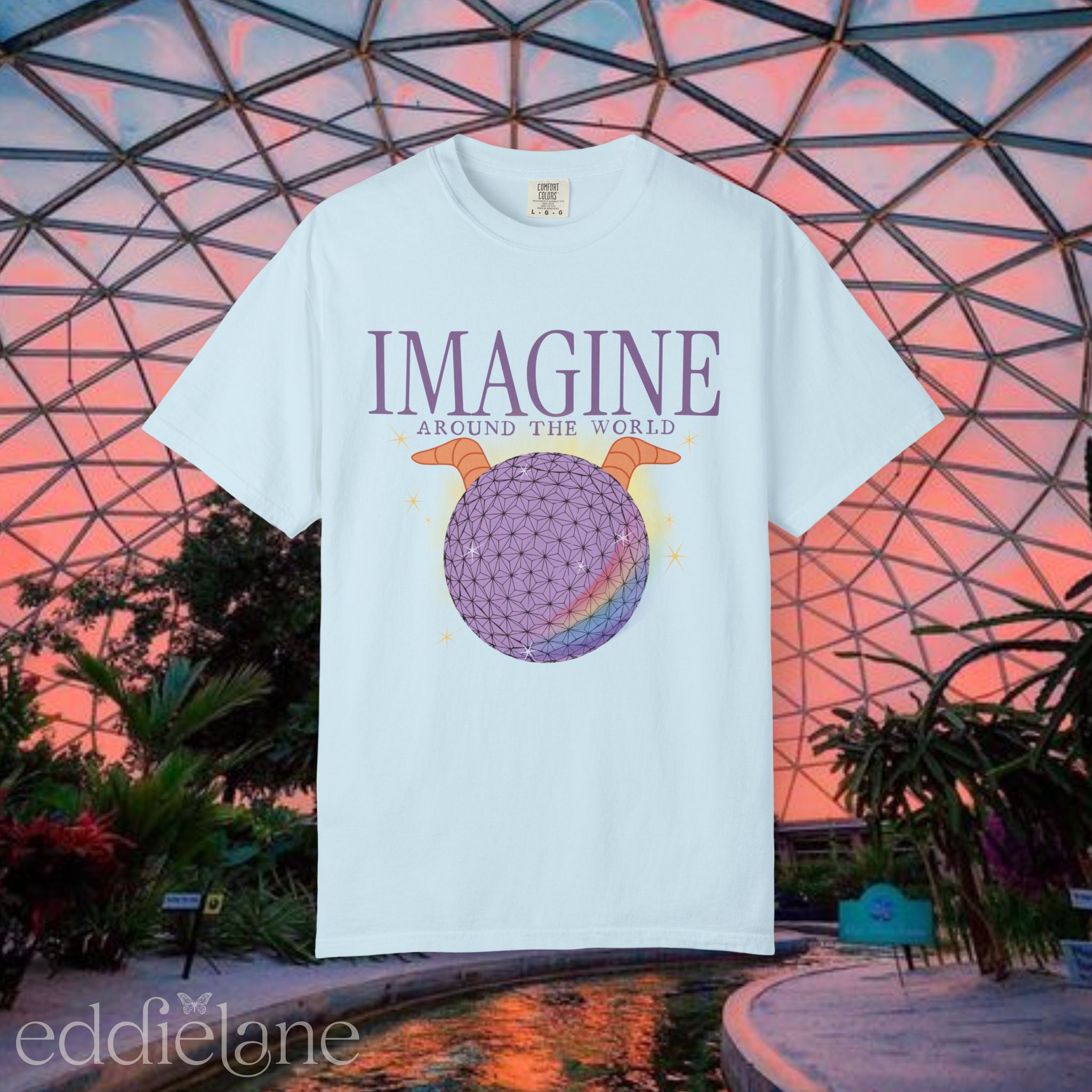The Imagine Around The World Tee