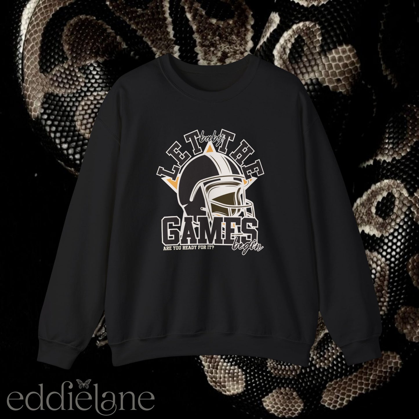 The Let The Games Begin Crewneck Sweatshirt