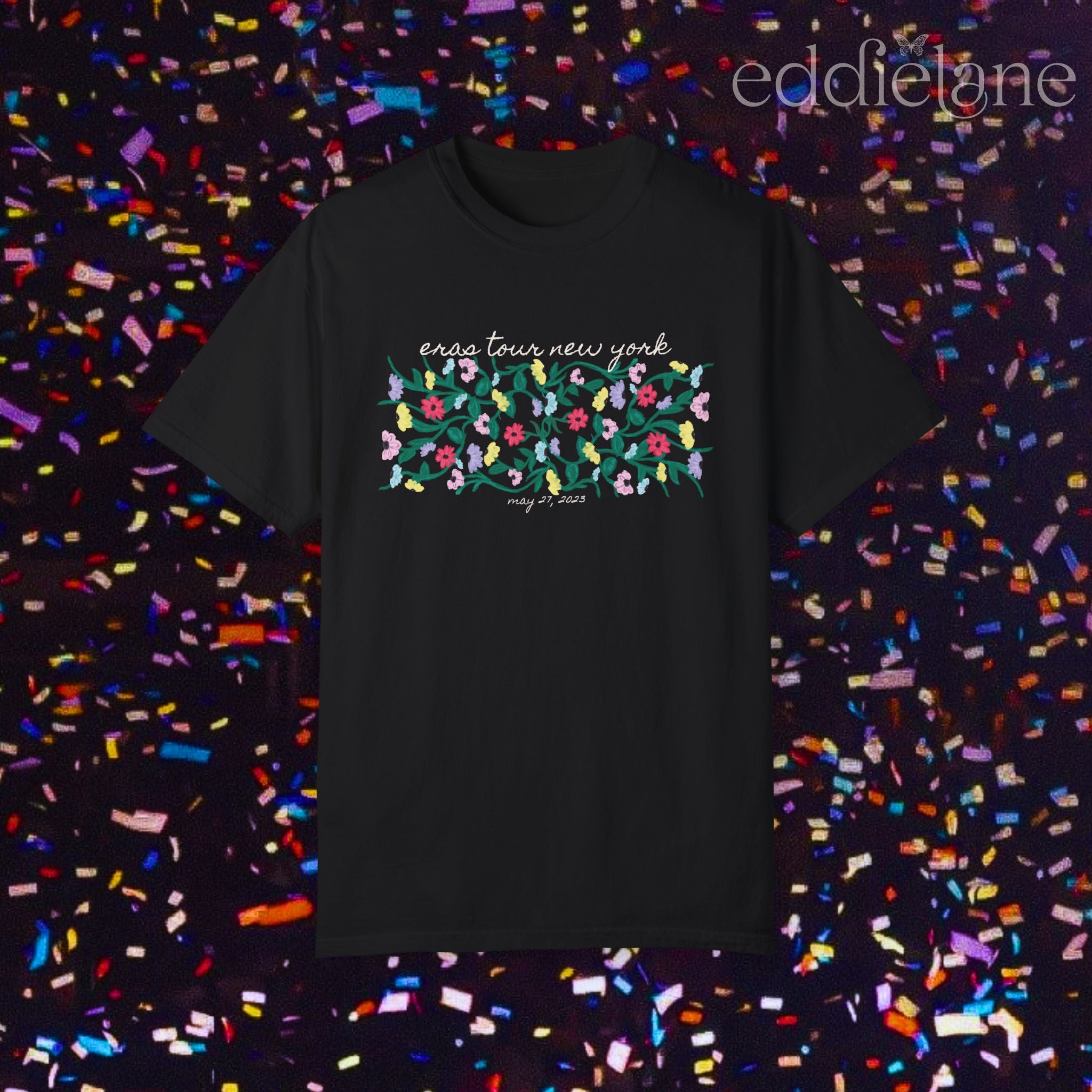 The Personalized Painted Flowers Tee