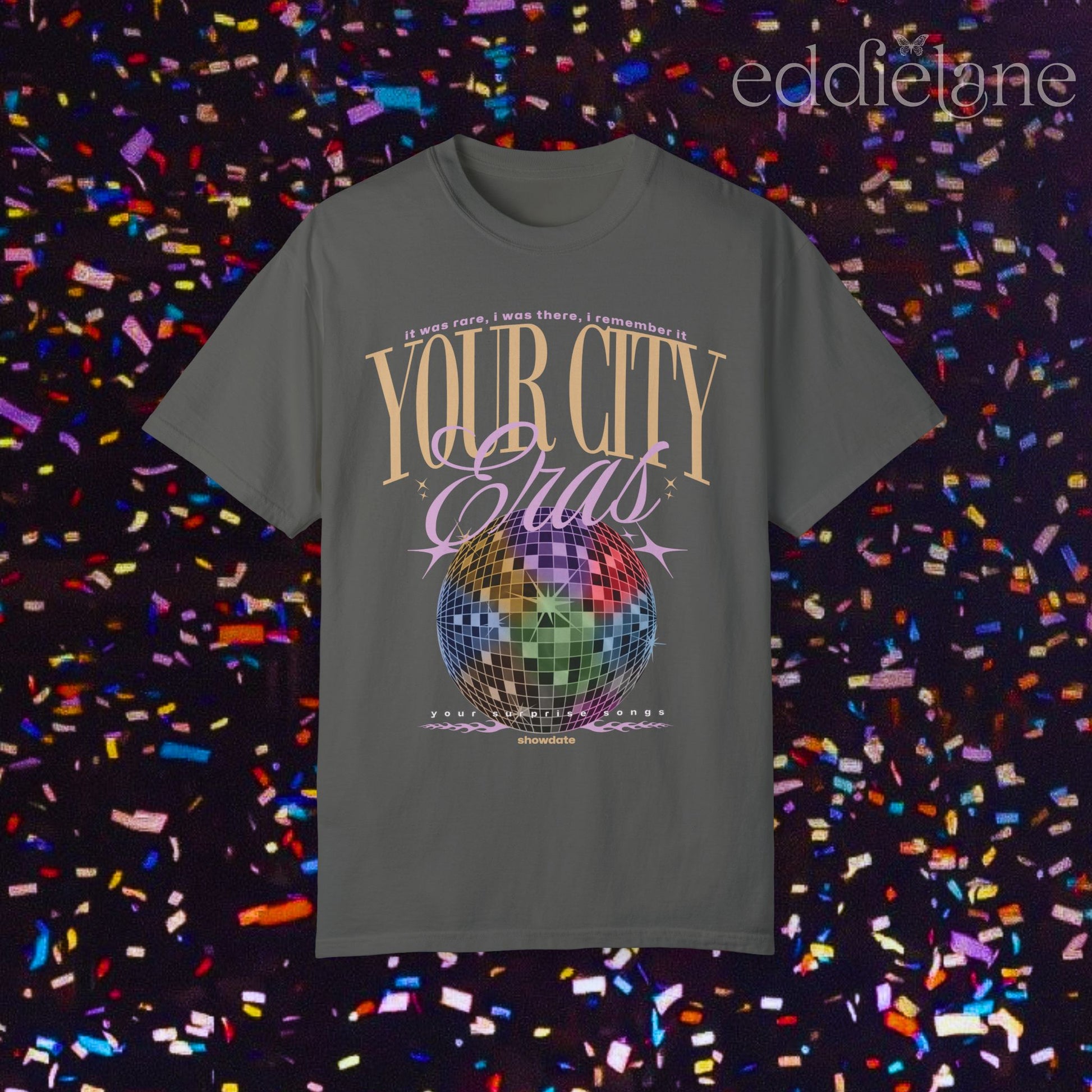 The Personalized Mirrorball Eras Tee
