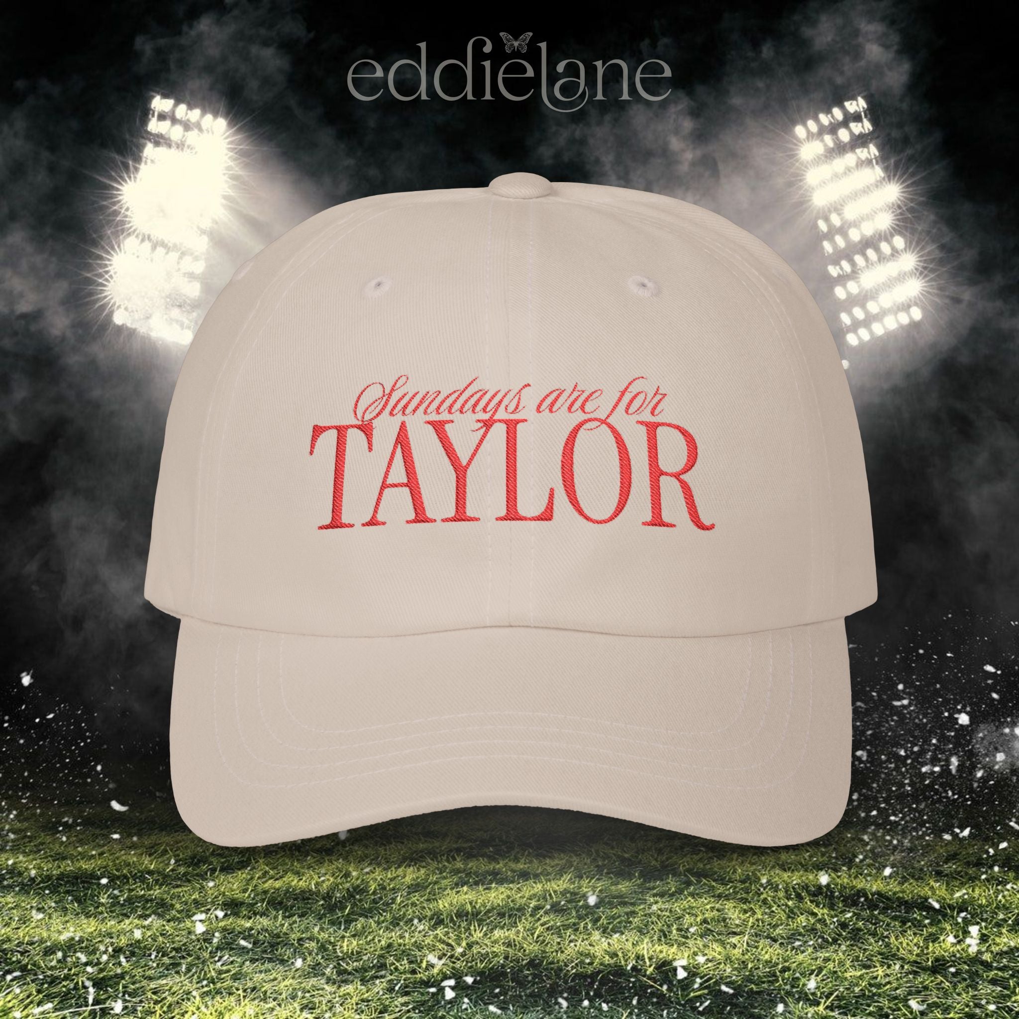 The Sundays Are For Taylor Classic Dad Cap