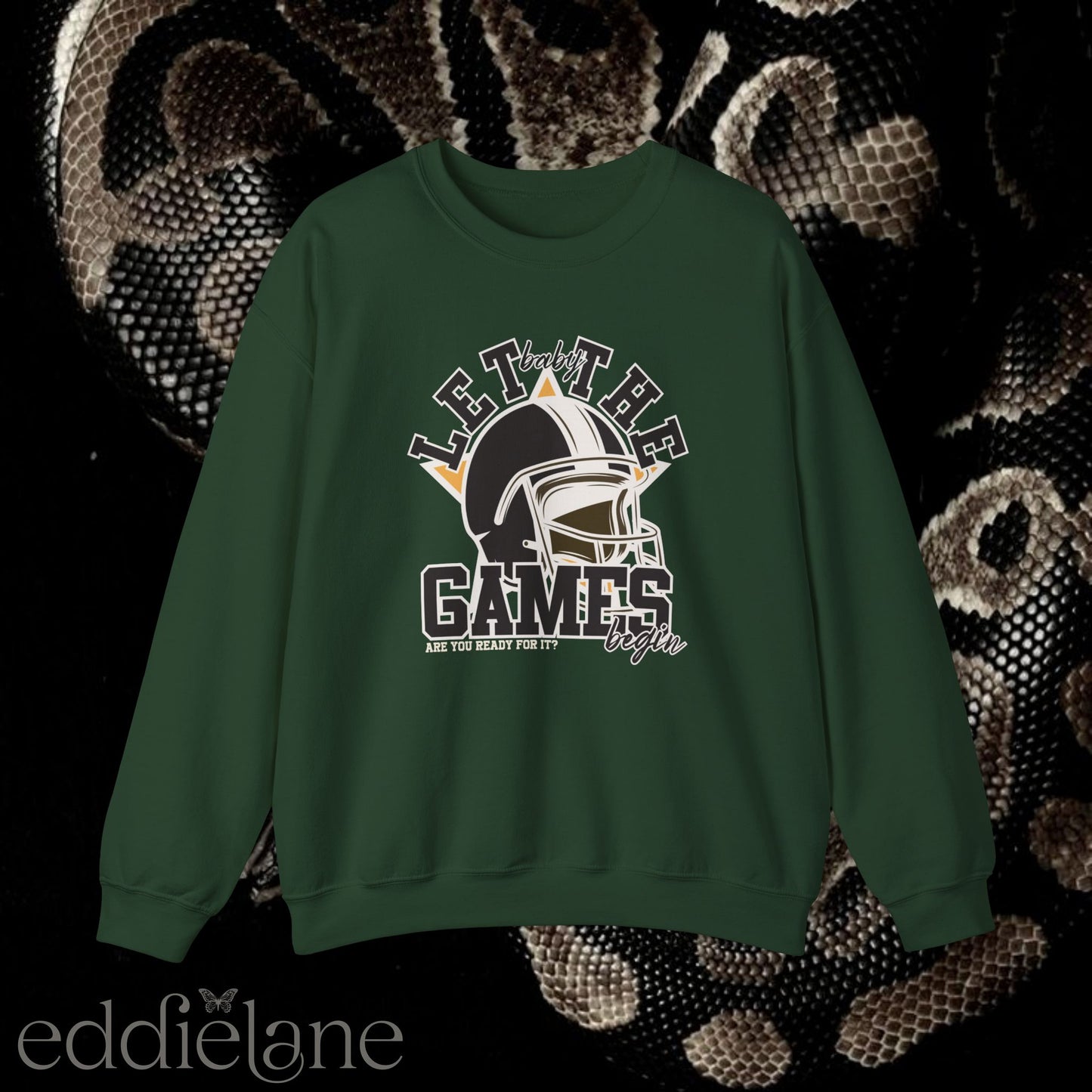 The Let The Games Begin Crewneck Sweatshirt