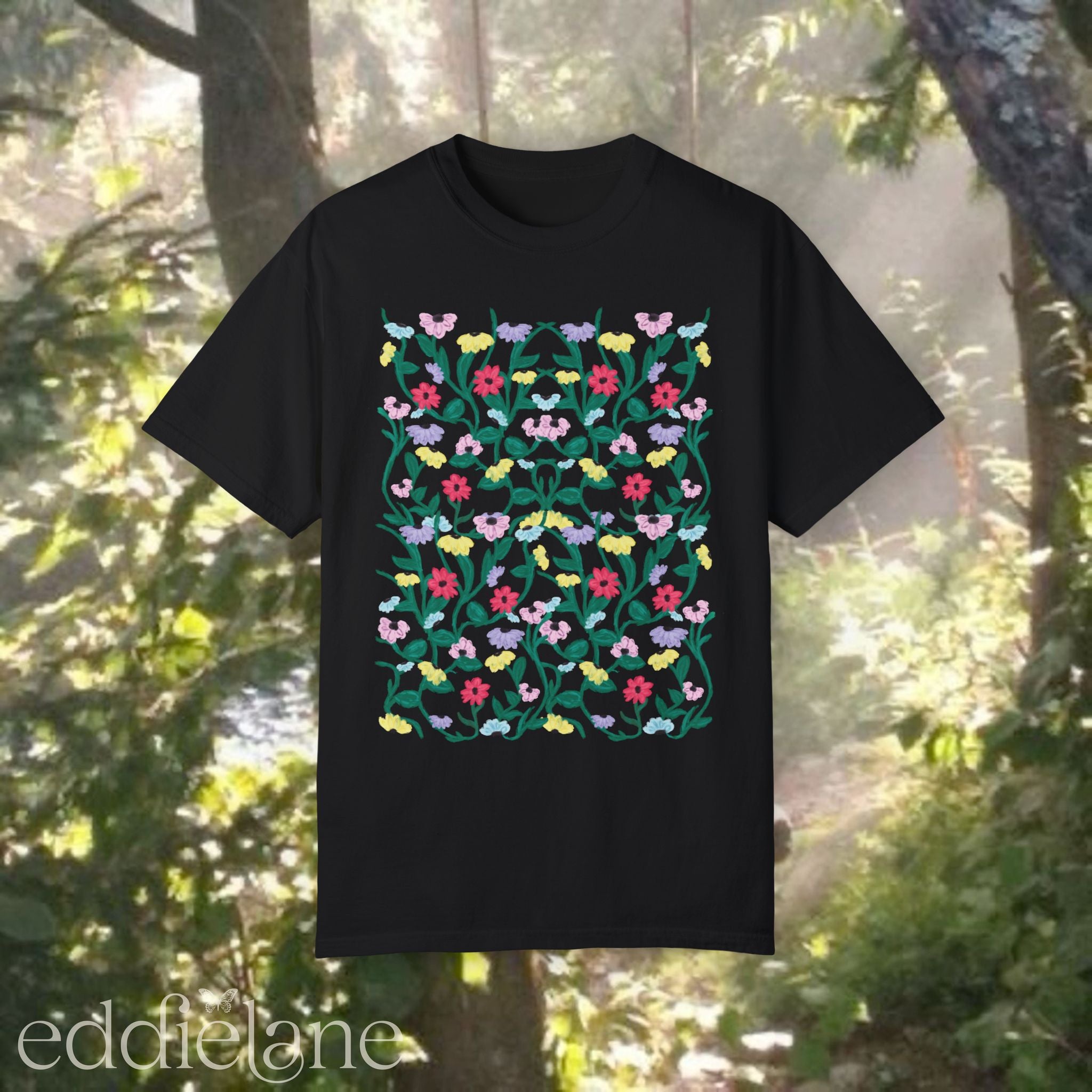 The Painted Flowers Tee