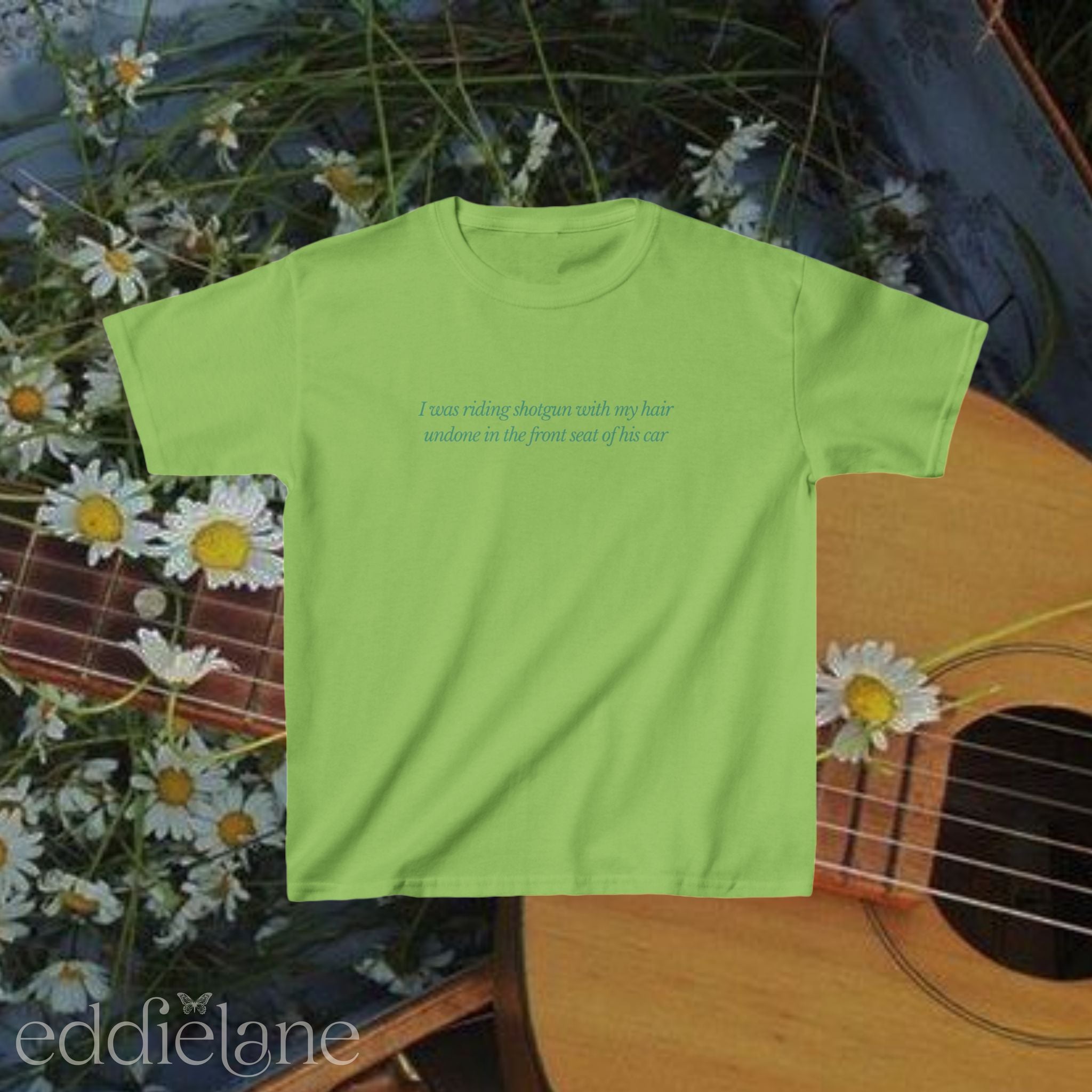 The Riding Shotgun Baby Tee