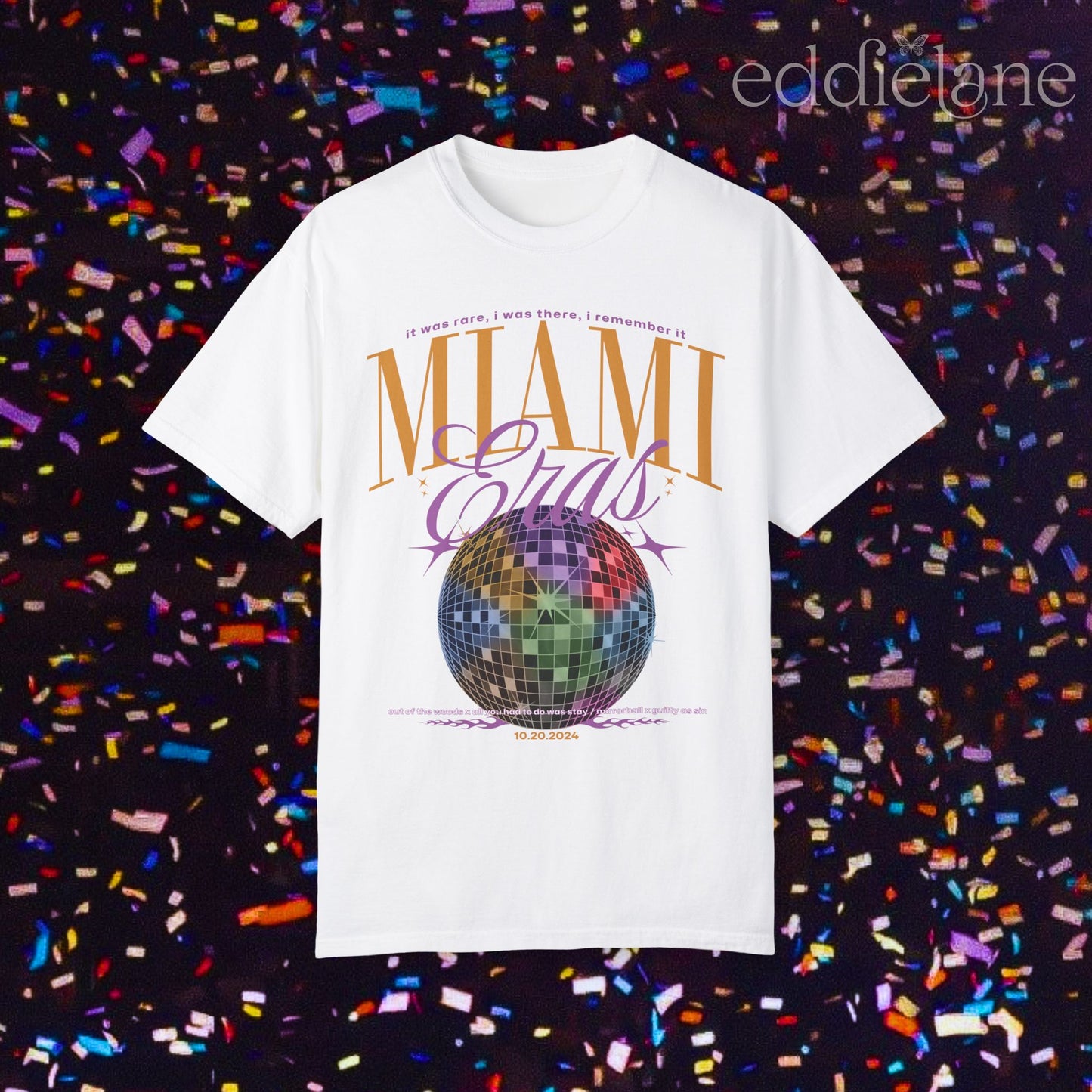 The Miami Night 3 Mirrorball Eras Tee