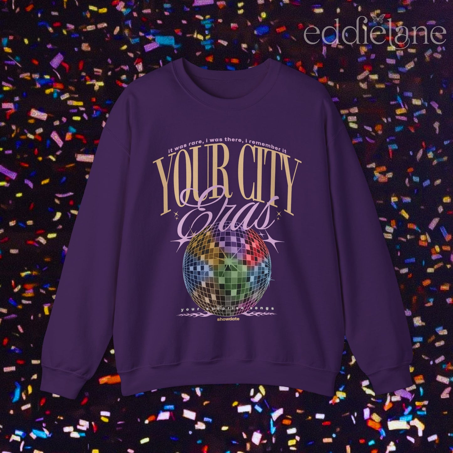 The Personalized Mirrorball Era Sweatshirt