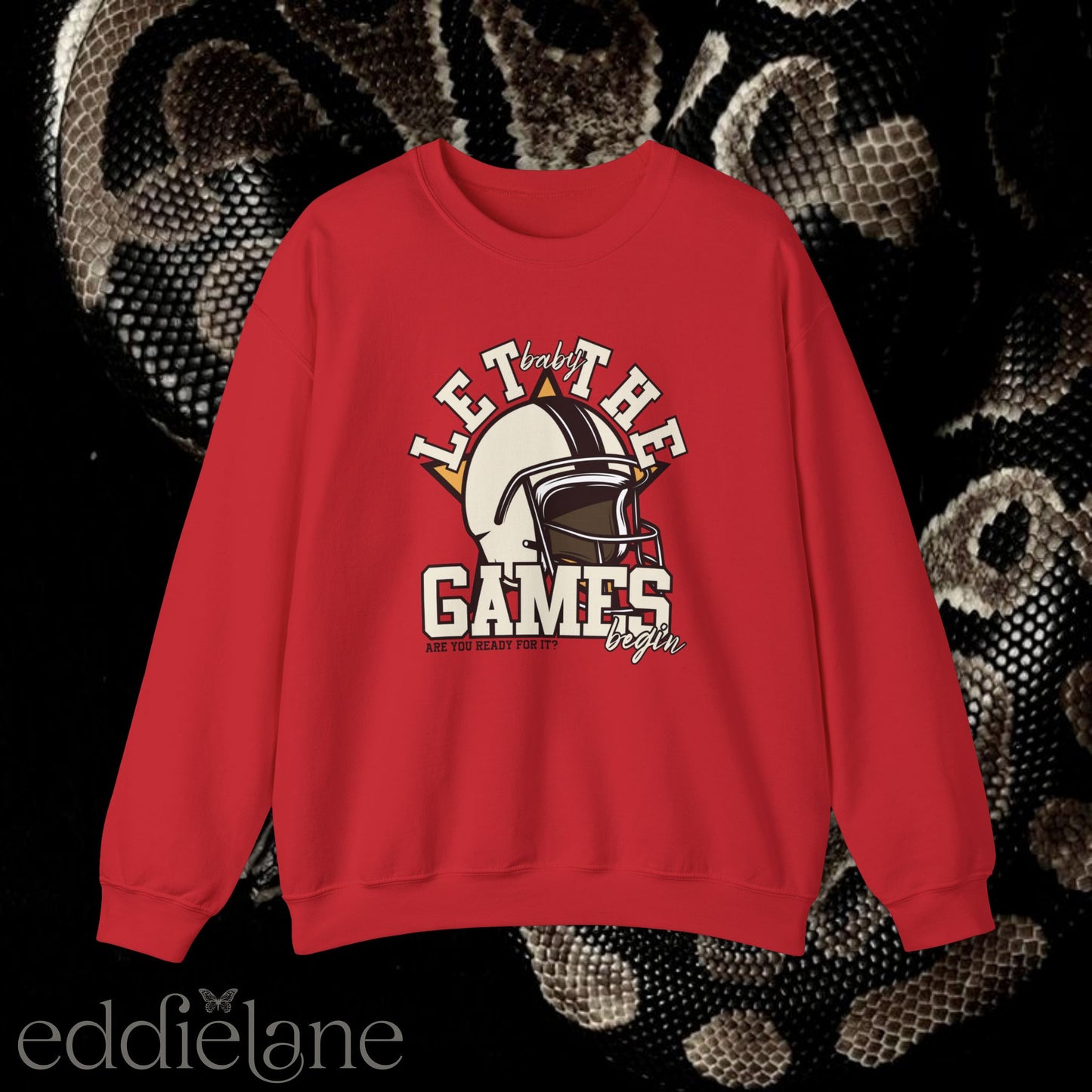 The Let The Games Begin Crewneck Sweatshirt