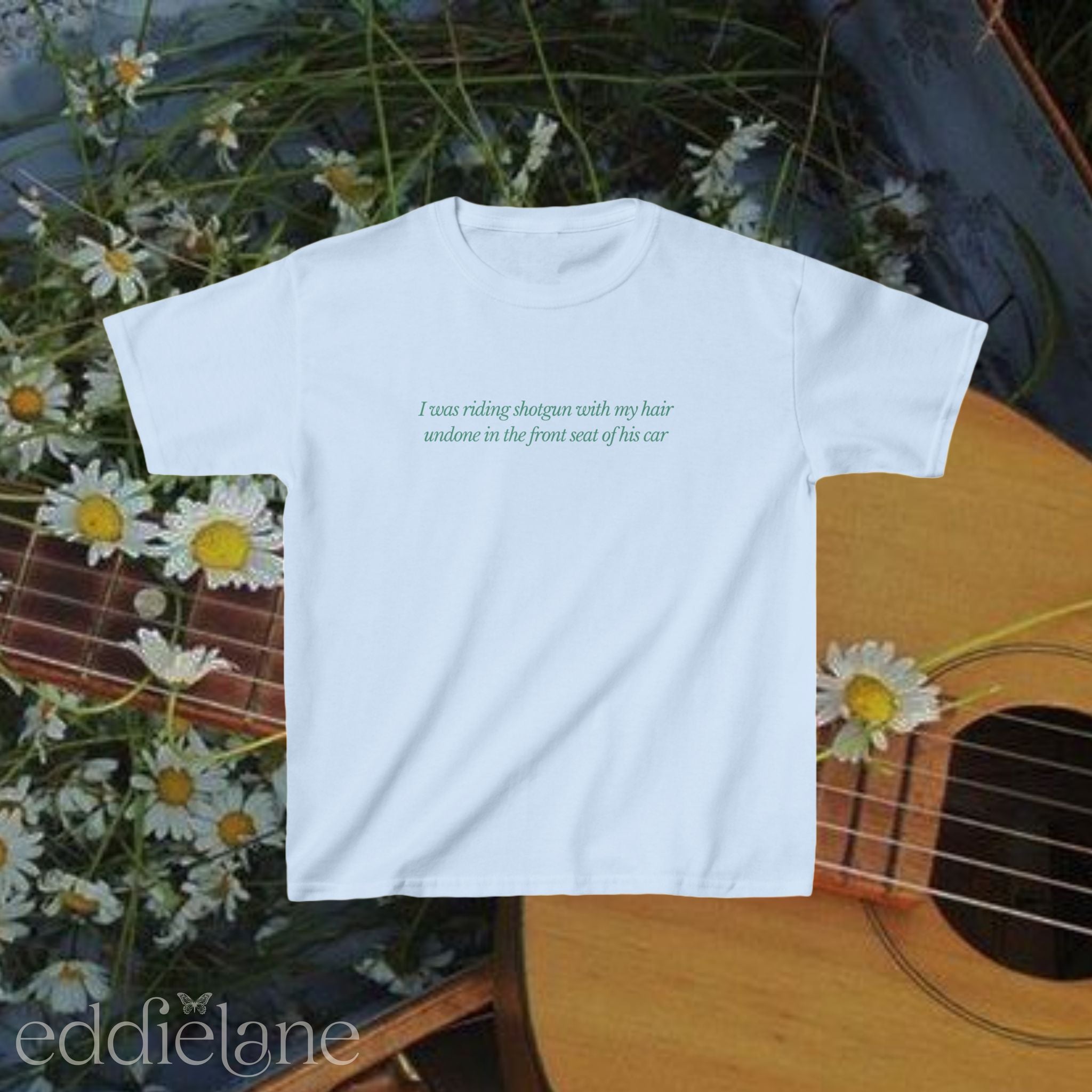 The Riding Shotgun Baby Tee