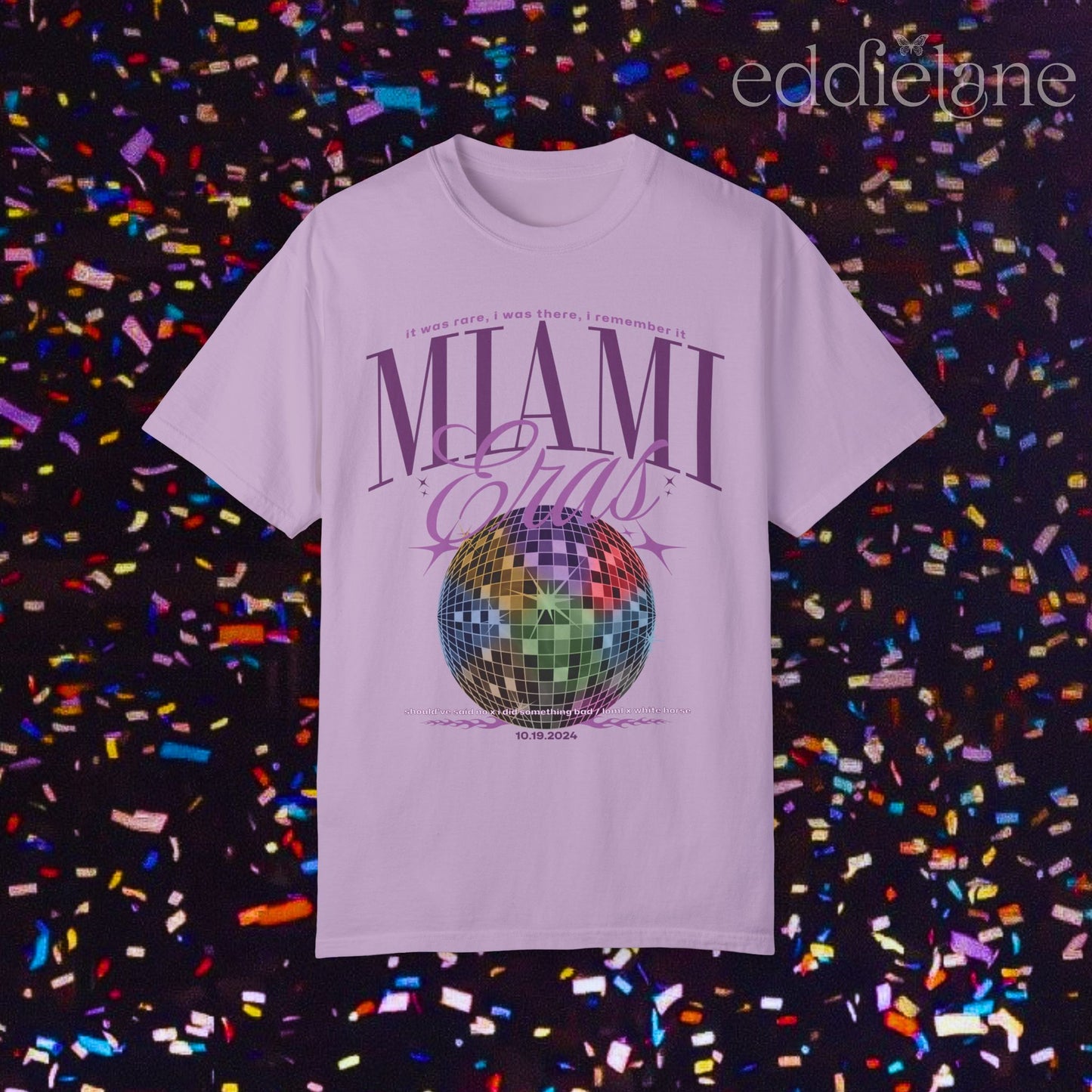 The Miami Night 2 Mirrorball Eras Tee