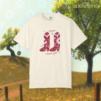 TS5 Bandana Doodle Cowgirl Boots Tee