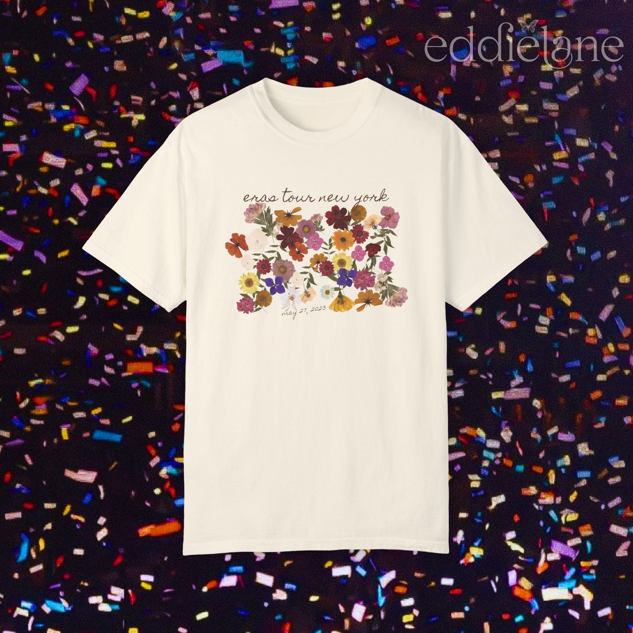The Personalized Pressed Flowers Tee