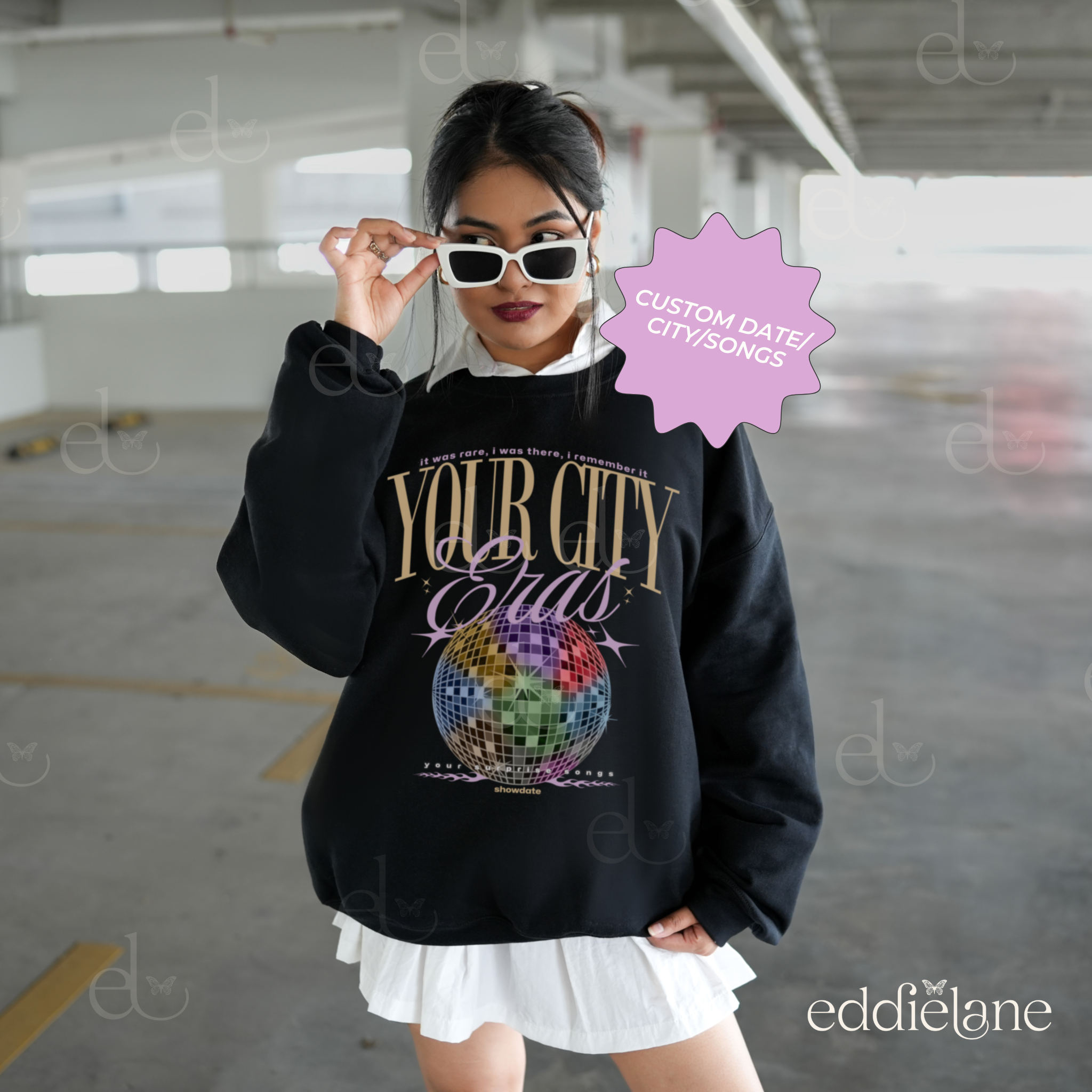 The Personalized Discoball Sweatshirt