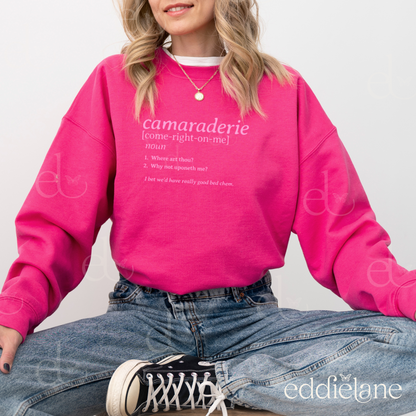 The Camaraderie Definition Crewneck Sweatshirt