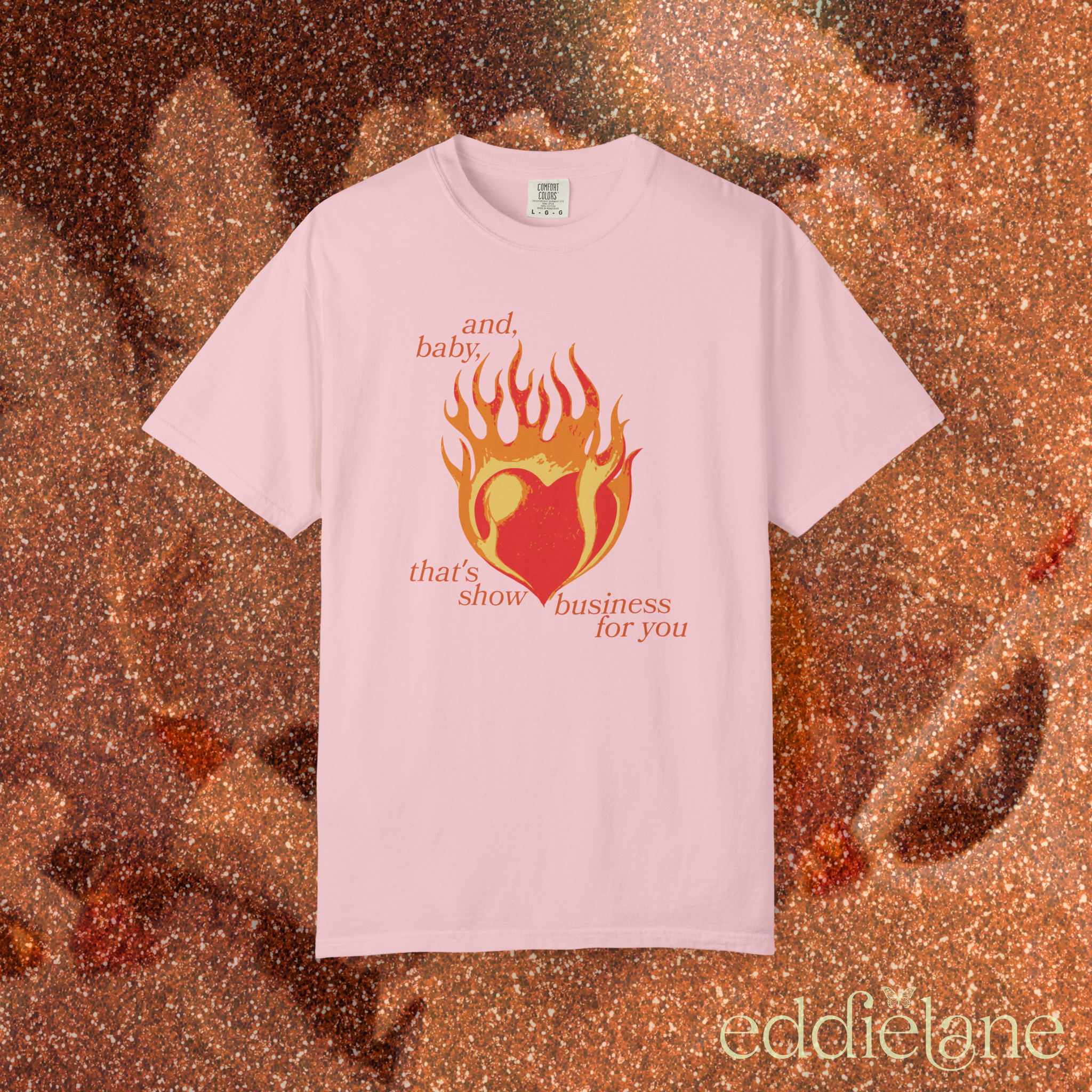 The Heart on Fire Tee