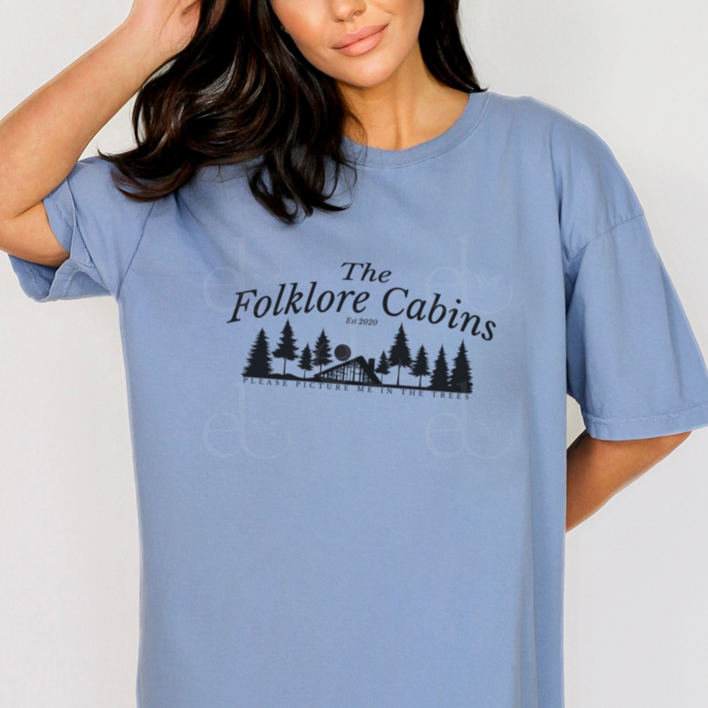 The Folklore Forest Cabin Tee