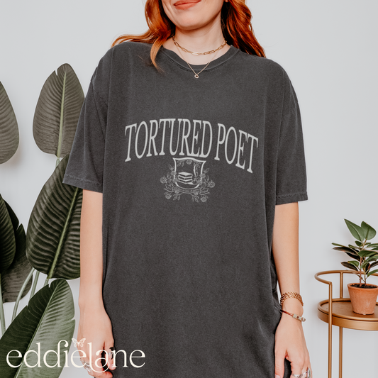 The Tortured Poet Crest Tee