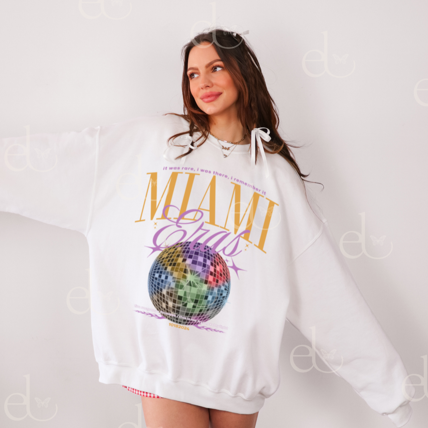 The Personalized Mirrorball Era Sweatshirt