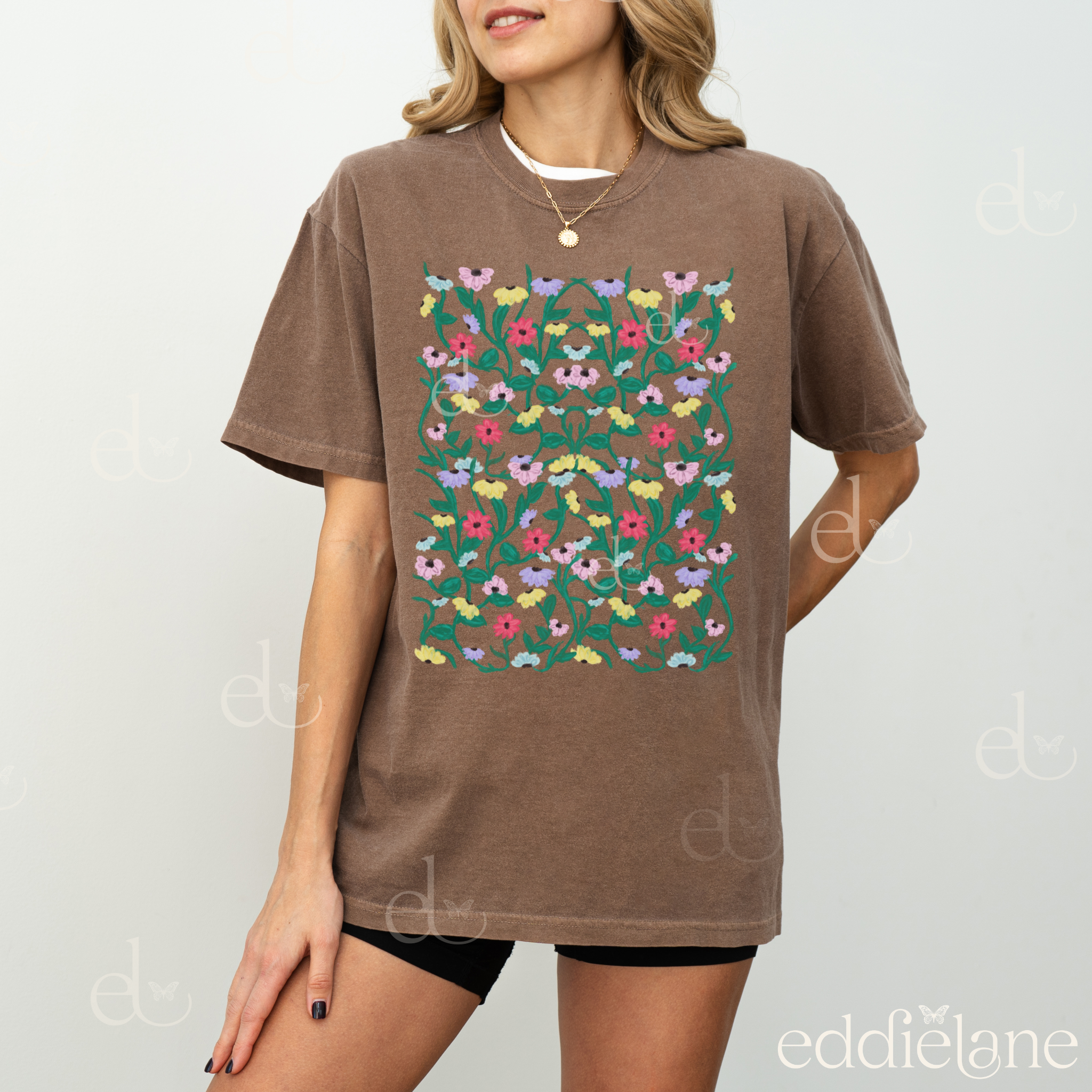 The Painted Flowers Tee