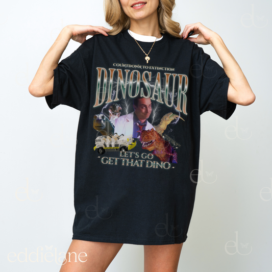 The Dinosaur Bootleg Rap Tee