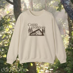 Sand sweatshirt with 'Camp Folklore' design 