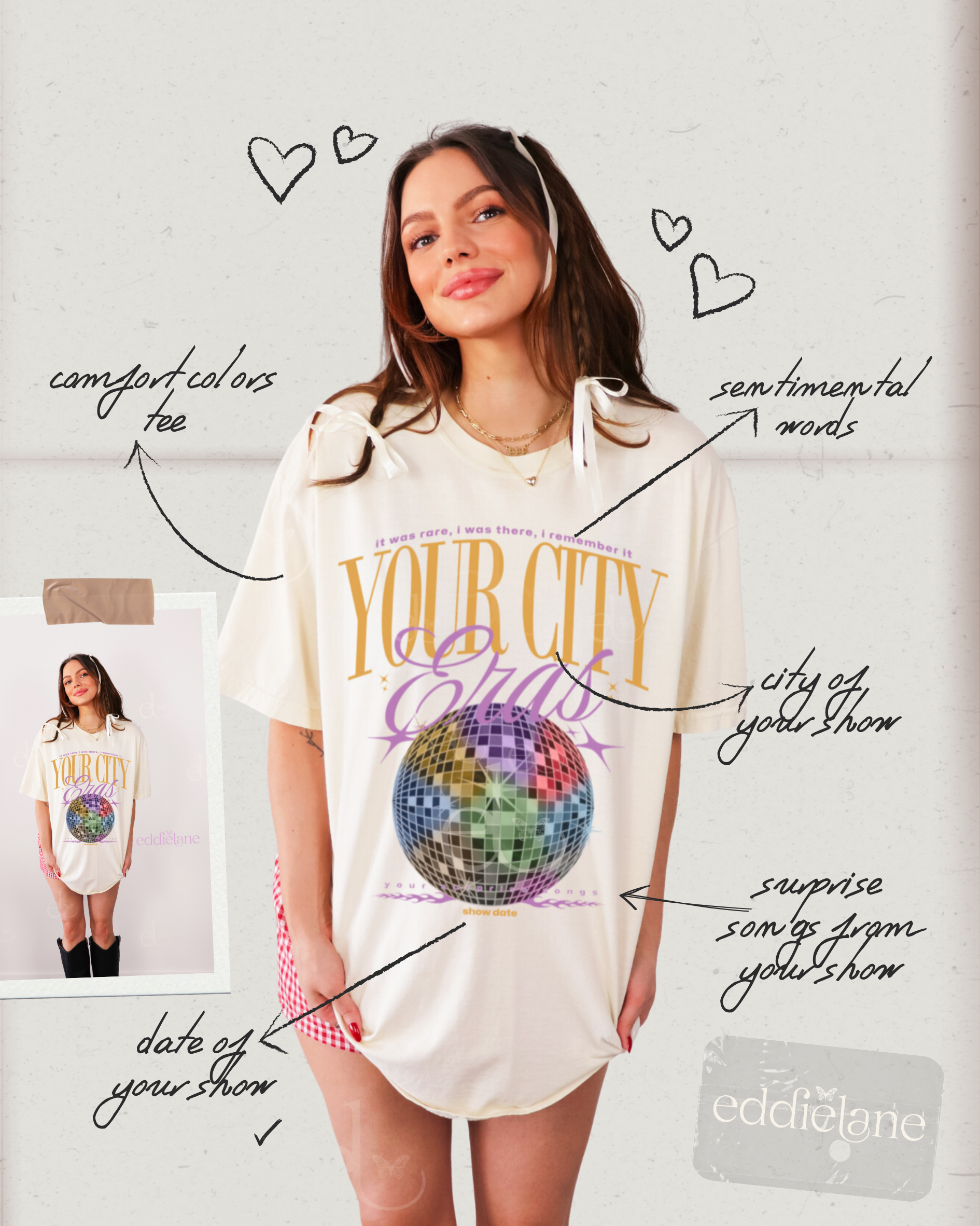 The Personalized Discoball Tee