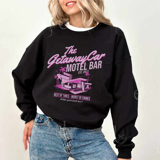 The Getaway Car Motel Bar Sweatshirt